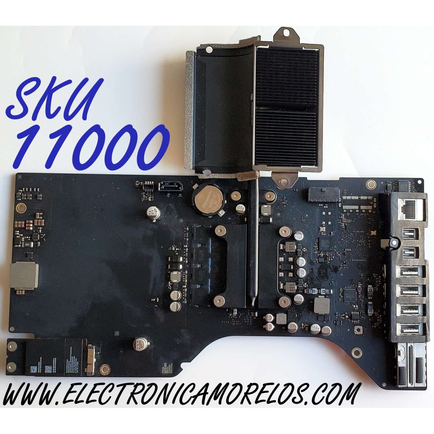 TARJETA MADRE PARA COMPUTADORA IMAC APPLE / NUMERO DE PARTE C02619301 / ALGVYVAU / CON PROCESADOR INTEGRADO /    PANEL LM215WF3 (SD)(D5) / MODELO A1418 21,5"