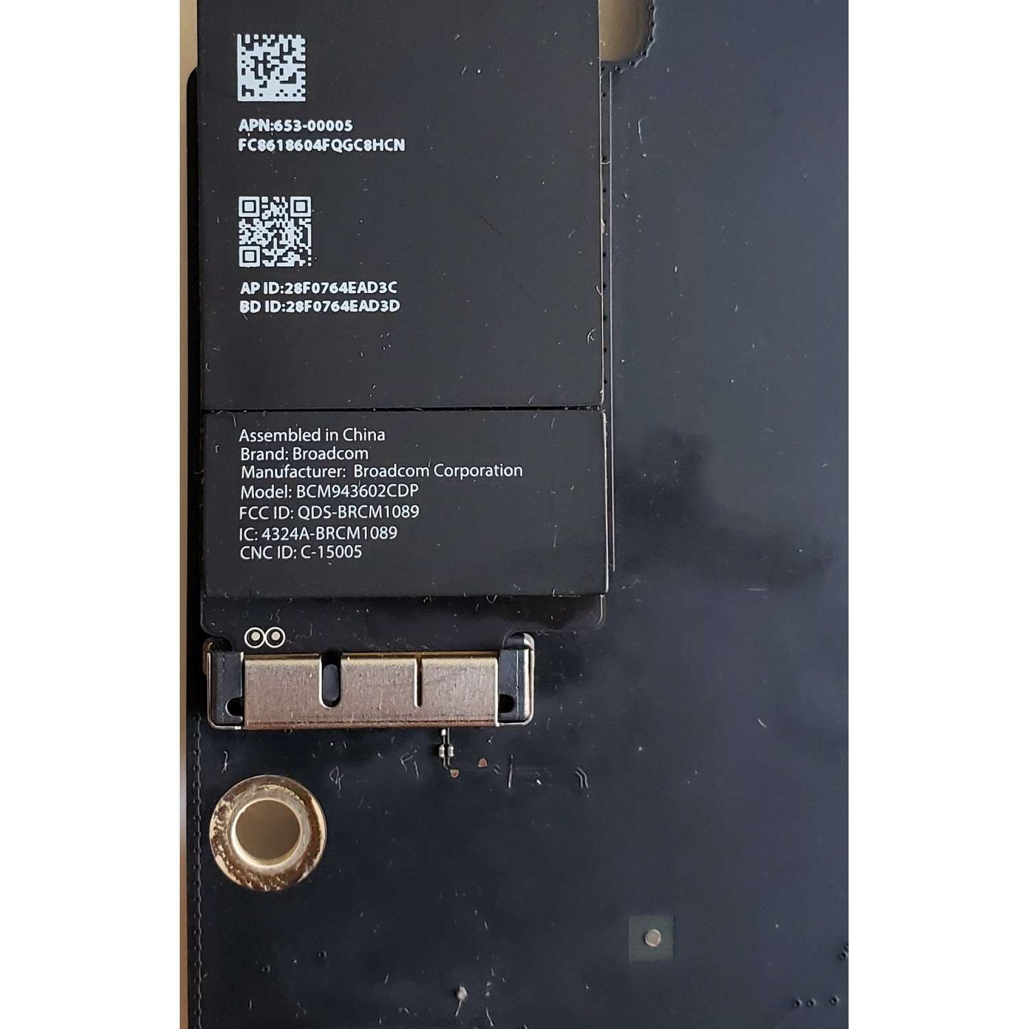 TARJETA MADRE PARA COMPUTADORA IMAC APPLE / NUMERO DE PARTE C02619301 / ALGVYVAU / CON PROCESADOR INTEGRADO /    PANEL LM215WF3 (SD)(D5) / MODELO A1418 21,5" - Imagen 3