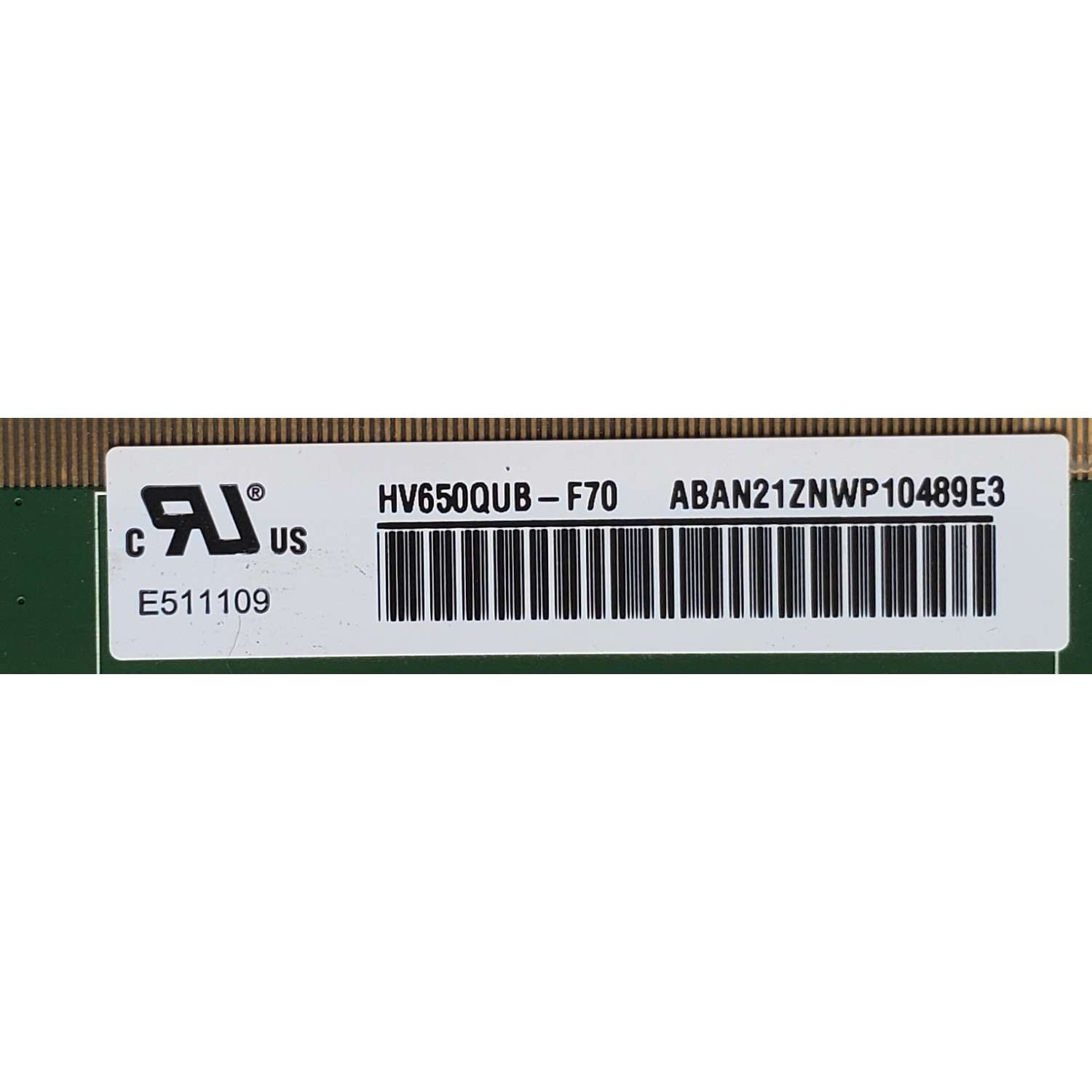 T-CON PARA TV HISENSE / NUMERO DE PARTE 310875 / RSAG7.820.11383/ROH / 317168 / CQC12134069483 / PANEL HD650Y1U72-T0L2\GM\CKD3A\ROH / DISPLAY HV650QUB-F70 / MODELO 65A6GV / 65A6GV 65A53FUV - Imagen 4