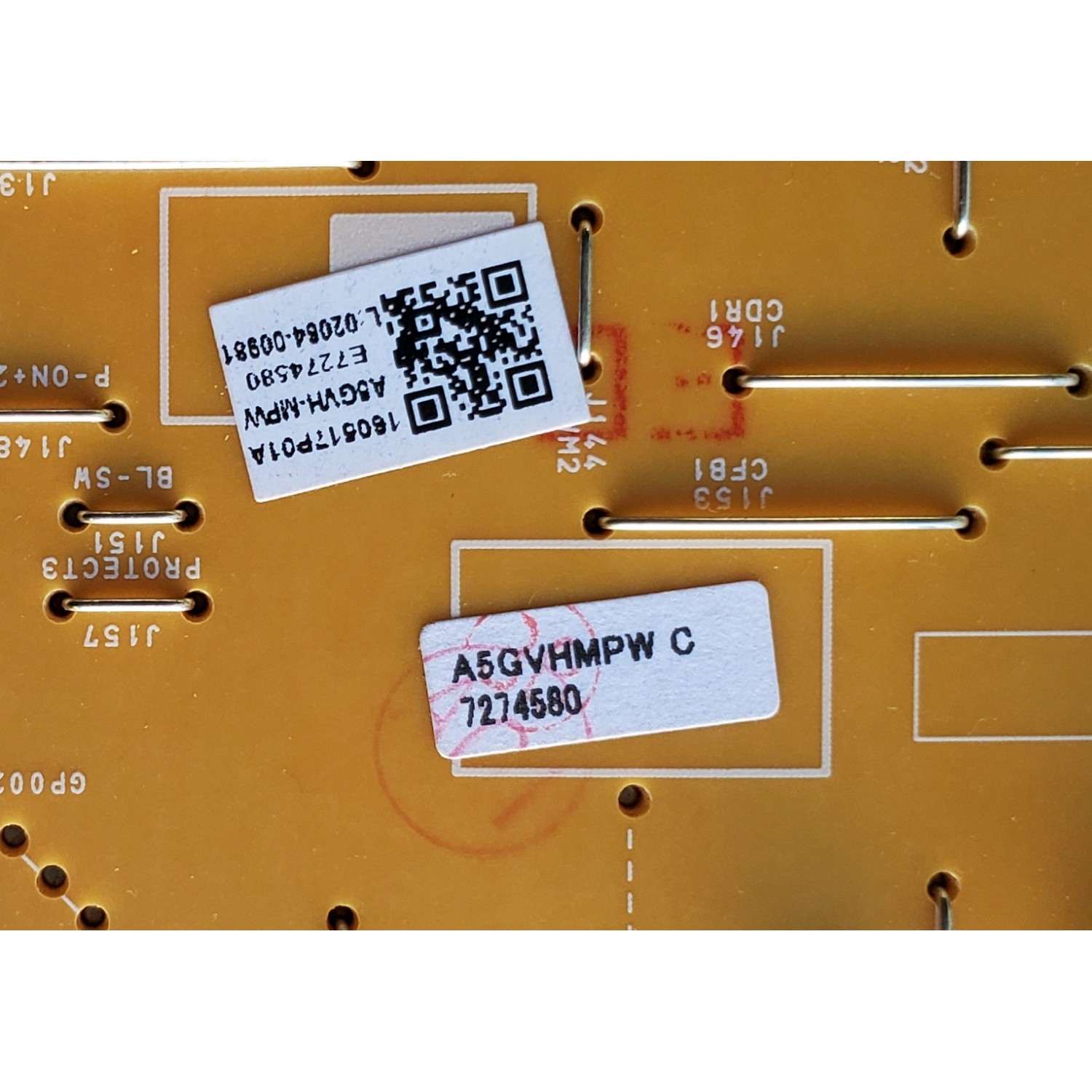 FUENTE DE PODER PARA TV SANYO / NUMERO DE PARTE A5GVHMPW-001 / A5GVHMPW / A5GVHMPW C / BA4DV2F0102 3 / A5GVH-MPW / PANEL U4DV3XH / MODELO FW43D25F DS3 - Imagen 3