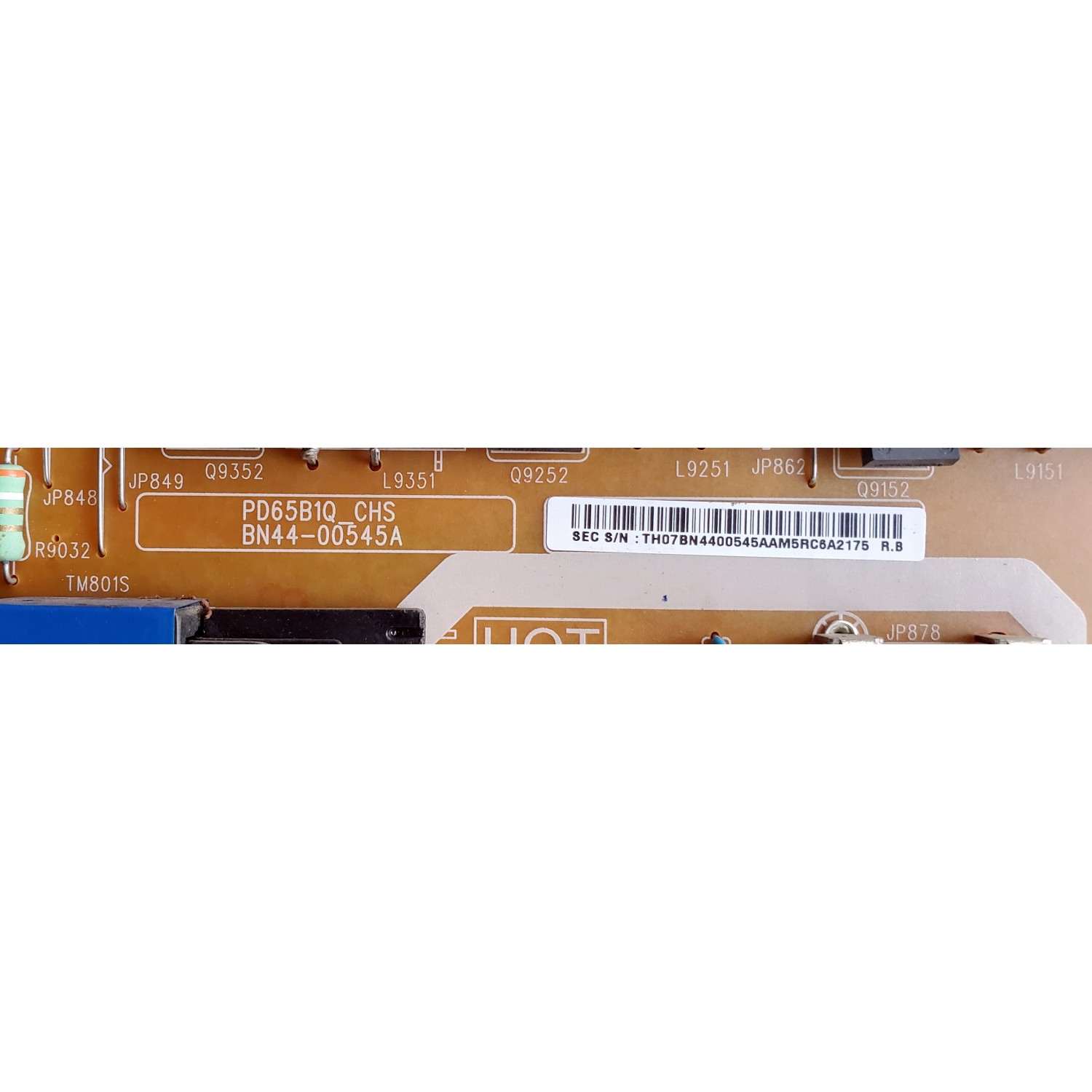 FUENTE DE PODER PARA TV SAMSUNG / NUMERO DE PARTE BN4400545A / PD65B1Q_CHS / PD65B1QN_CHS / BN44-00545A / SUSTITUTA BN44-00545B / BN4400545B / DISPLAY T650HN02.V1 / MODELOS UN65ES6500 / UN65ES6500FXZA MS01 / UN65ES6550 / UN65ES6550FXZA MH01 - Imagen 2