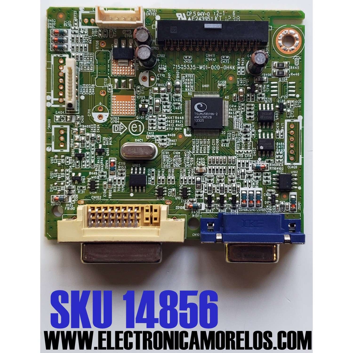 MAIN PARA MONITOR / NUMERO DE PARTE GQCCB0DL004 / 715G5535-M01-00C-0H4K / GQCCB0DL0040