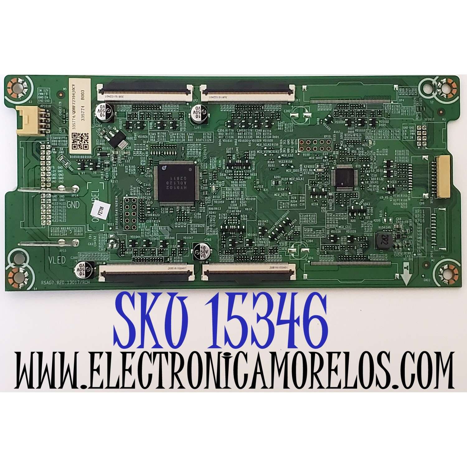 LED DRIVER PARA TV HISENSE / NUMERO DE PARTE 335774 / RSAG7.820.13017/ROH / 4DE46422C / E193079 / MODELO 75U8K
