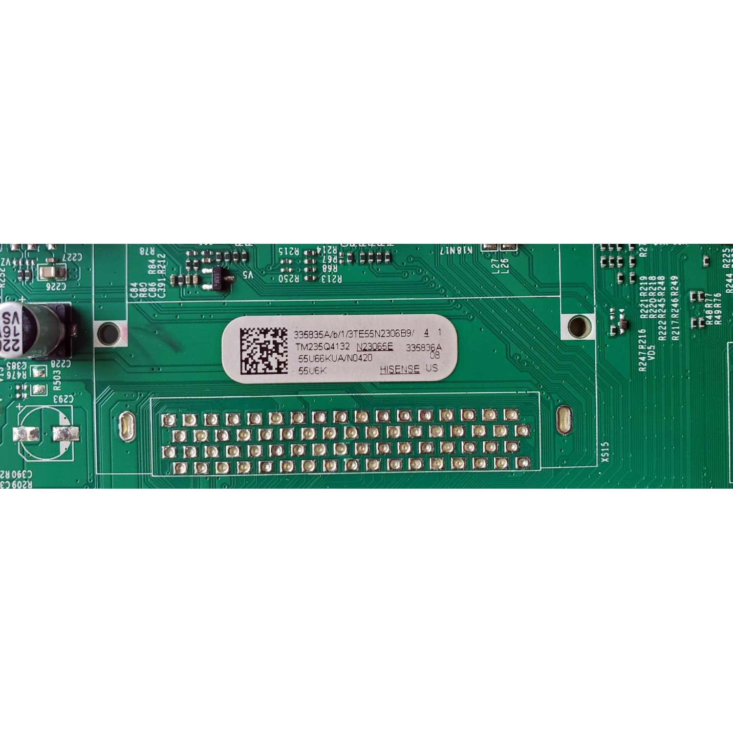 MAIN PARA TV HISENSE MINI-LED 4K·UHD·UHD ((GOOGLE TV)) / NUMERO DE PARTE 335835 / RSAG7.820.12881/ROH / 335836 / 55U66KUA / 55U6K / 335835A / 335836A / PANEL HD550H3U52-T0L6\S0\SM\ROH / DISPLAY T550QVN10.0 / MODELO 55U6K / 55U6K 55U66KUA - Imagen 3