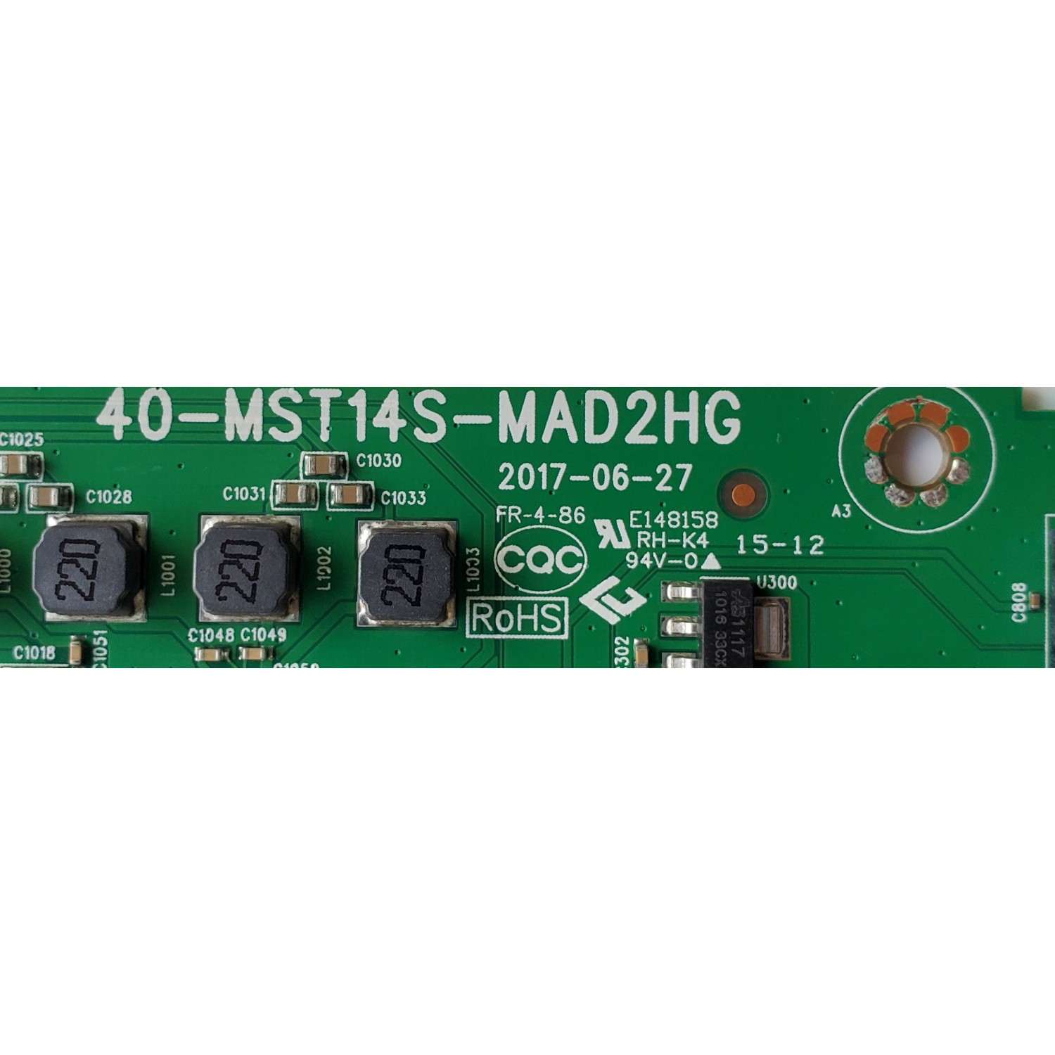 MAIN PARA TV TCL·ROKU TV HD / NUMERO DE PARTE 08-CS32TML-LC283AA / 40-MST14S-MAD2HG / 08-MST1401-MA200AA / 08-MST1401-MA300AA / V8-ST14K01-LF1V001 / PANEL LVW320ND1L / DISPLAY ST3151A05-8 VER.2.8 / MODELOS 32S301 / 32S305 / 32S305TABA / 32S305LABA - Imagen 3