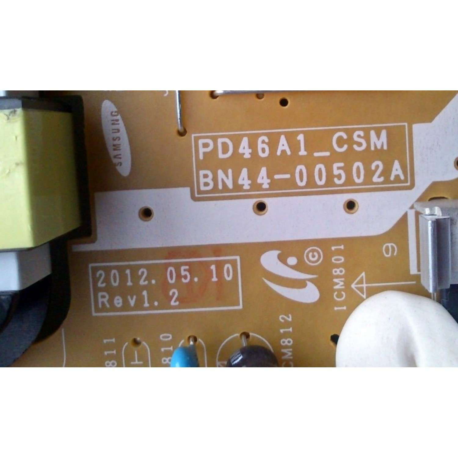 FUENTE / SAMSUNG BN44-00502A / PD46A1_CSM / BN4400502A / PSLF111B04A / SU10054-XXXX / PANEL LTJ400HF04-V / MODELOS UN40ES6100FXZA TS01 / UN40ES6100 / UN40ES6150 / UN40ES6003 / HG46AA690 / UA46ES5600 / UE40ES5705 / UE40ES5507 / MAS MODELOS EN DESCRIPCION - Imagen 3