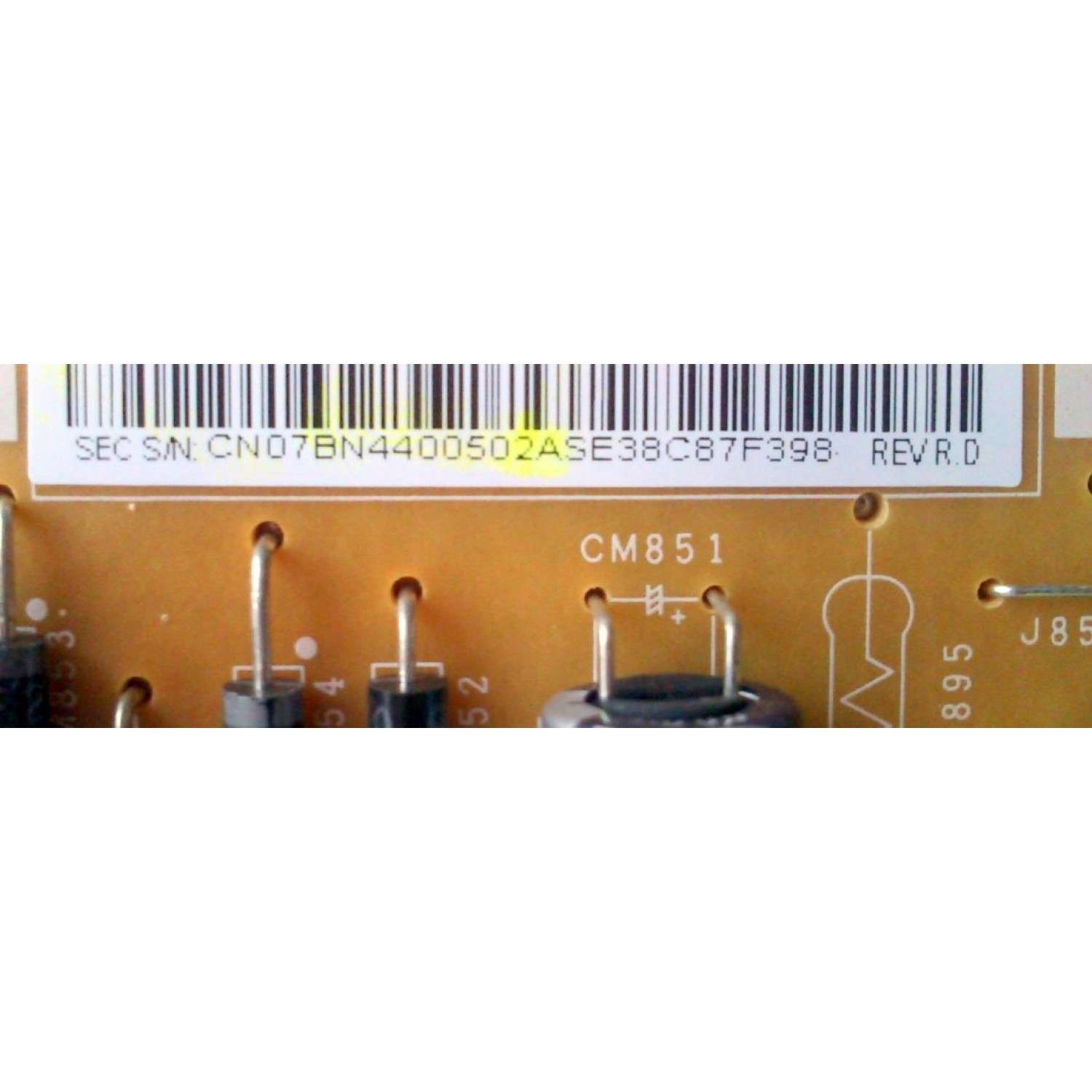 FUENTE / SAMSUNG BN44-00502A / PD46A1_CSM / BN4400502A / PSLF111B04A / SU10054-XXXX / PANEL LTJ400HF04-V / MODELOS UN40ES6100FXZA TS01 / UN40ES6100 / UN40ES6150 / UN40ES6003 / HG46AA690 / UA46ES5600 / UE40ES5705 / UE40ES5507 / MAS MODELOS EN DESCRIPCION - Imagen 2