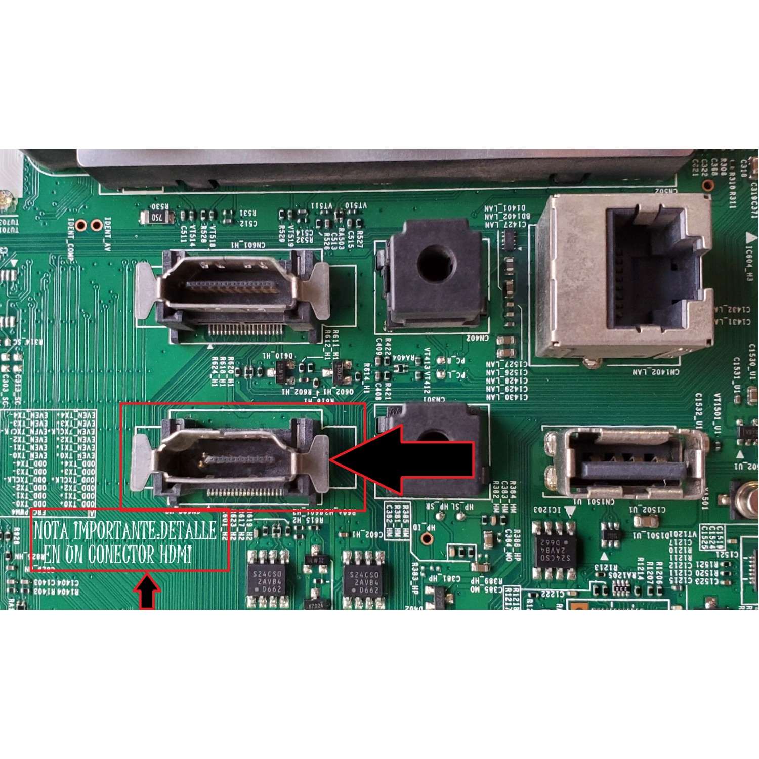 MAIN PARA TV SAMSUNG / NUMERO DE PARTE BN94-05874L / BN41-01812A / BN97-06933A / BN9405874L / PANEL LE650CSA-V1 / DISPLAY T650HN02.V1 / MODELO UN65ES6500 / UN65ES6500FXZA MS01 - Imagen 2