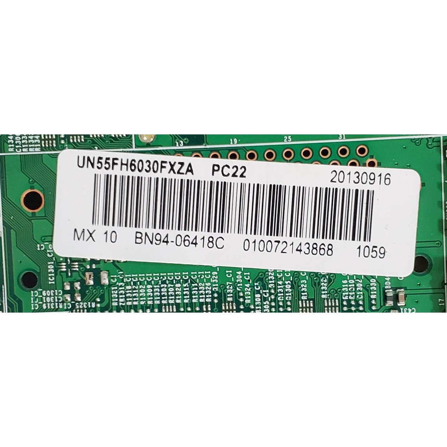MAIN PARA TV SAMSUNG / NUMERO DE PARTE BN94-06418C / BN97-07073G / BN41-01894A / BN9406418C / PANEL LTJ550HW13-V / MODELOS UN55FH6030CXZA / UN55FH6030FXZC / UN55FH6030FXZA TH01 / LH55EDCPLBC/ZA / LH55MDCPLGA/ZA / LH55MECPLGA/ZA  - Imagen 2