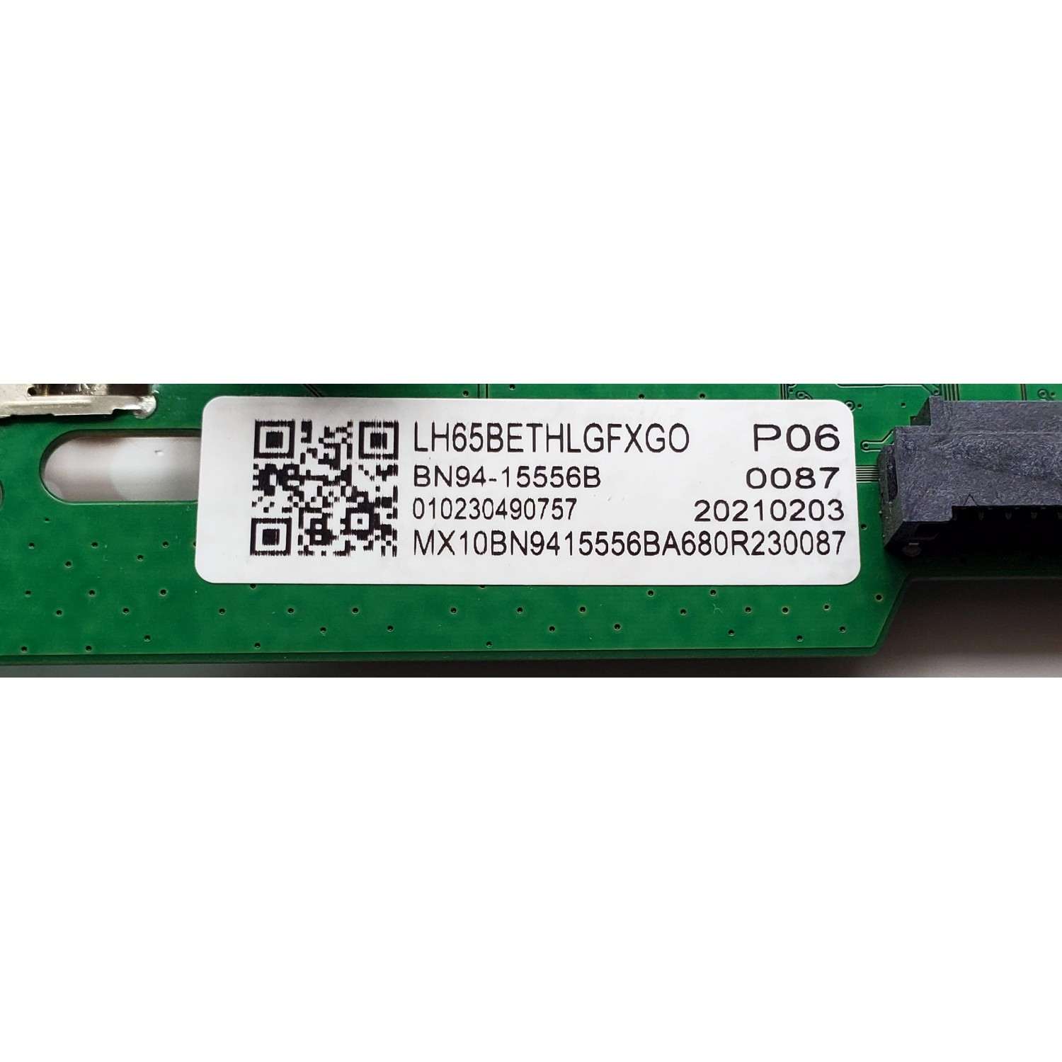 MAIN PARA TV SAMSUNG 4K·UHD / NUMERO DE PARTE BN94-15556B / BN41-02751B / BN97-17016B / BN41-02751B-000 / BN9415556B / PANEL CY-BT065HGLV3H / DISPLAY LSF650FN09-Q01 / MODELO LH65B / LH65BETLGFXGO / LH65BETLGFXGO FA01 - Imagen 7