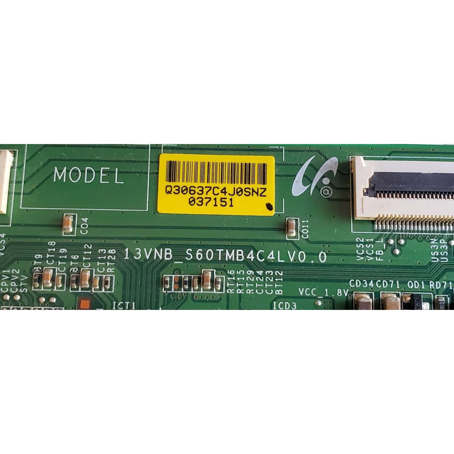 T-CON PARA TV HISENSE / NUMERO DE PARTE LJ94-30637C / 13VNB_S60TMB4C4LV0.0 / 991S1MV-0S / 30637C / PANEL HD480DF-B32\GM\BBY\ROH / LSC480HN05-B01 / MODELOS E480I-B2 LWZQPODQ / E480I-B2 / 48H5 / NS-48D510NA15 / NS-48D420NA16 / LC-48LE653U - Imagen 2