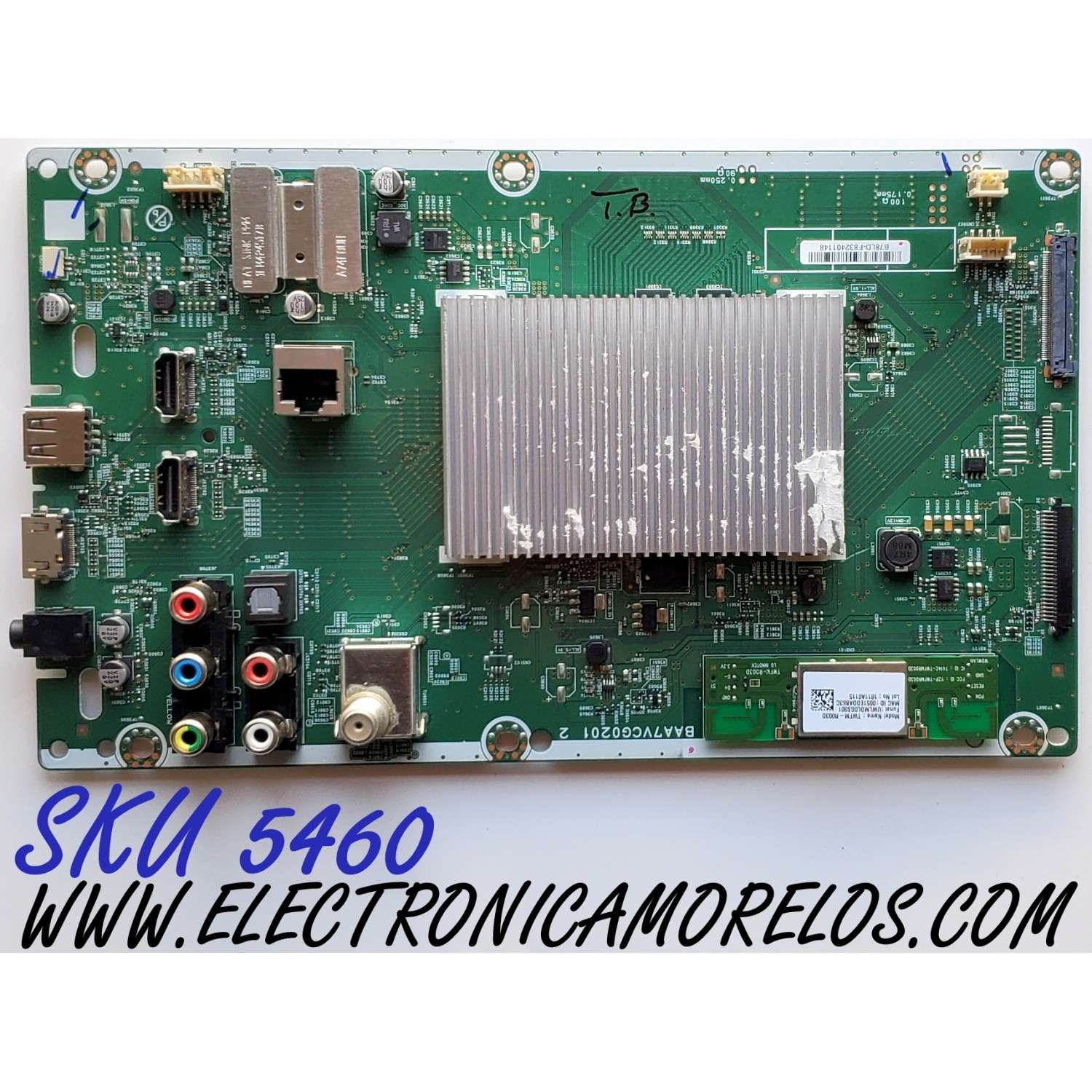 MAIN PARA TV PHILIPS / NUMERO DE PARTE B78LD / BAA7VCG0201 2 / B78LD-F832401148 / AB78LD / BAA7VCG02012 / MODELO 65PFL5603