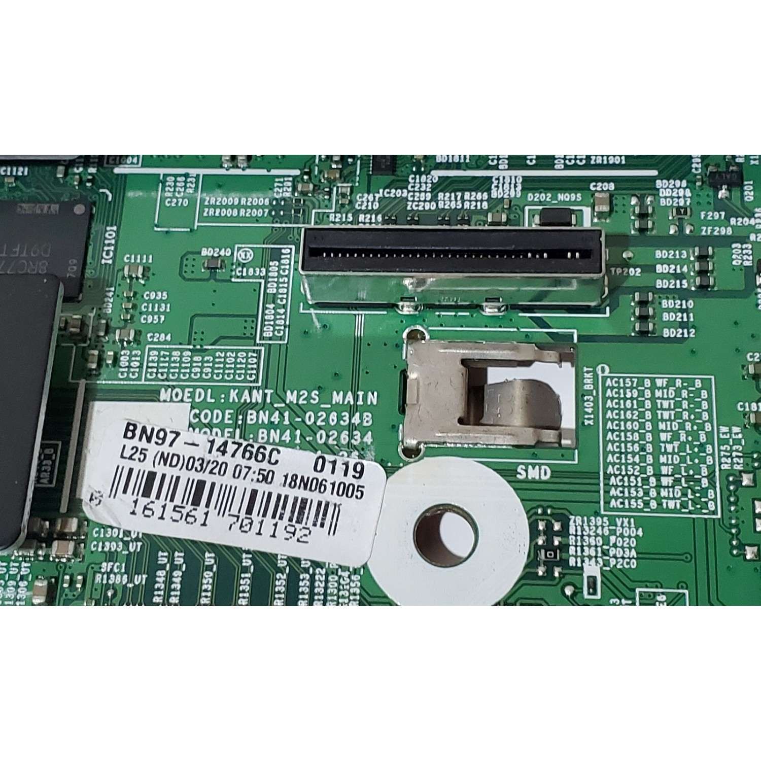MAIN PARA TV SAMSUNG 4K·UHD·HDR SMART TV / NUMERO DE PARTE BN94-13255C / BN41-02634B / BN97-14766C / BN9413255C / PANEL 43'' / MODELO UN43LS03 / UN43LS03NAFXZC - Imagen 3
