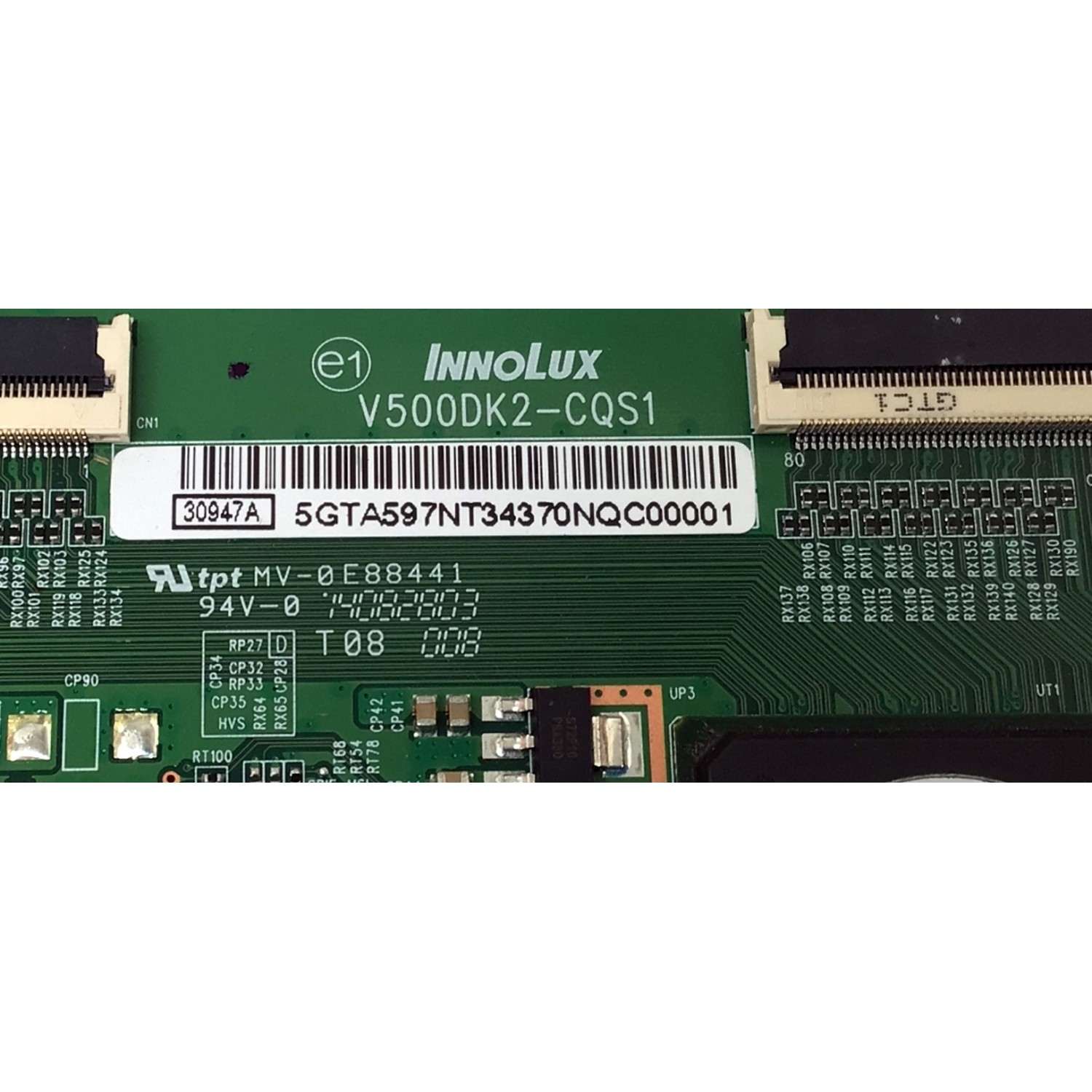 T-CON PARA TV SAMSUNG / NUMERO DE PARTE BN96-30947A / V500DK2-CQS1 / 30947A / PANEL CY-GH050HGNV3H / MODELO UN50HU6950 / UN50HU6950FXZA IS01 - Imagen 2