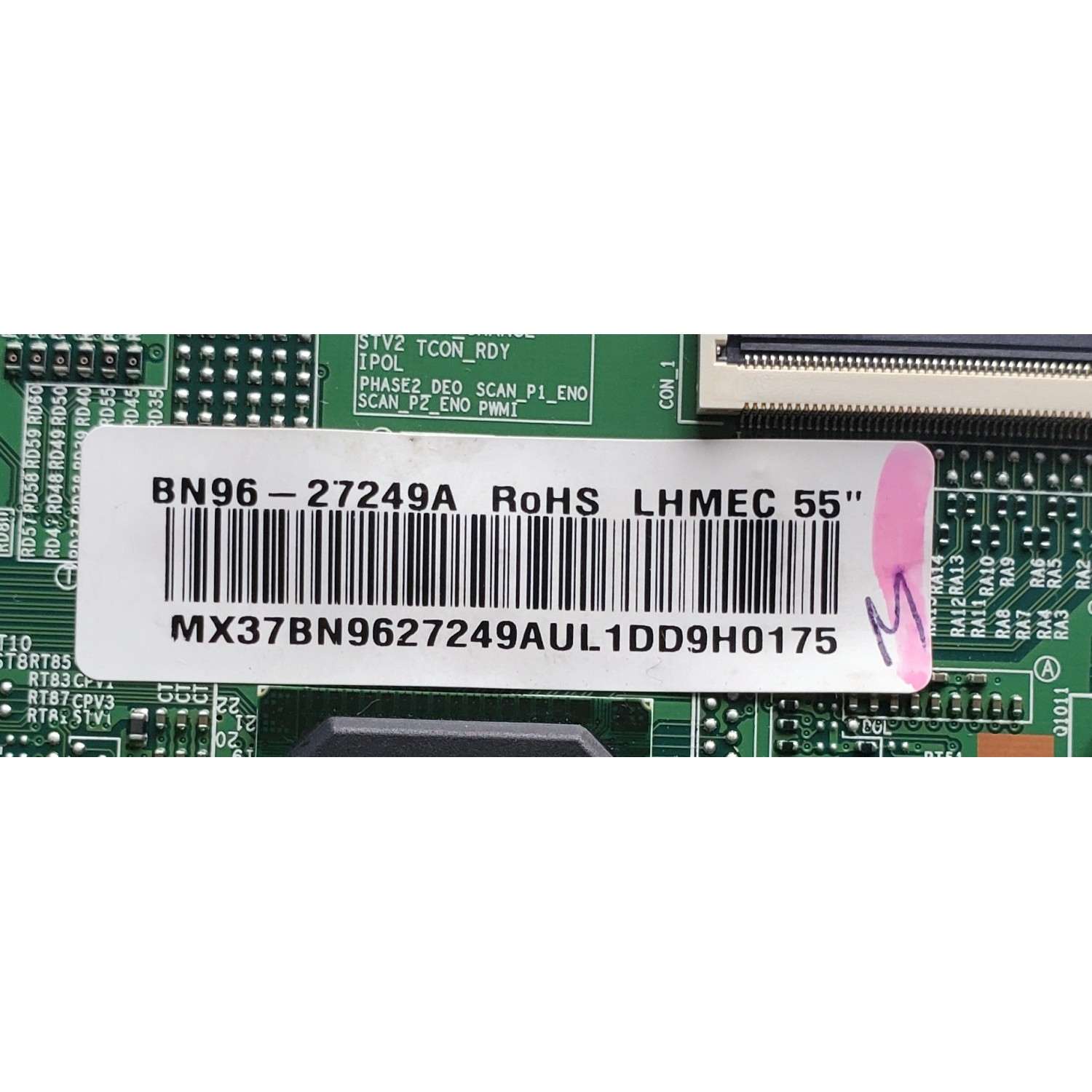 T-CON PARA TV SAMSUNG / NUMERO DE PARTE BN96-27249A / BN41-01892A / BN97-06783B / BN9627249A / PANEL LTJ550HW13-V / MODELOS LH55EDCPLBC/XD / UN55FH6030CXZA / UN55FH6030FXZC / UN55EH6030GXPE / LH55MDCPLGC/XD / UN55FH6030FXZA / MAS MODELOS EN DESCRIPCIÓN - Imagen 4