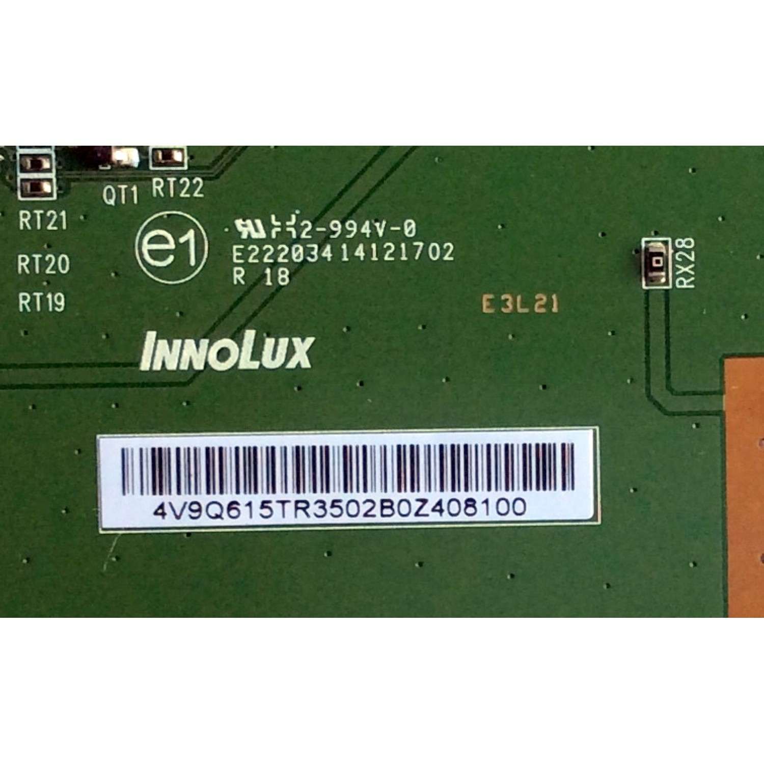 T-CON / 4V9Q615TR / E22203414121702 - Imagen 2