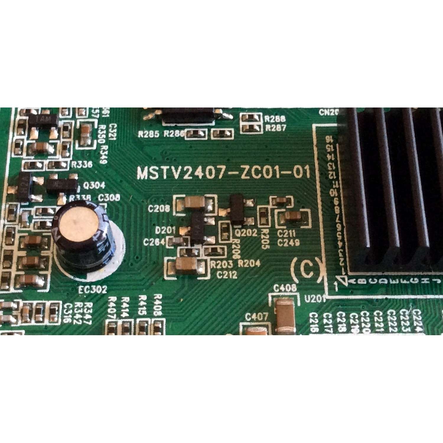 MAIN / FUENTE (COMBO) / HAIER 510-121122166 / MSTV2407-ZC01-01 / M40/G34139/15 / F35WT-4A-E / MODELO LE32H320D - Imagen 3