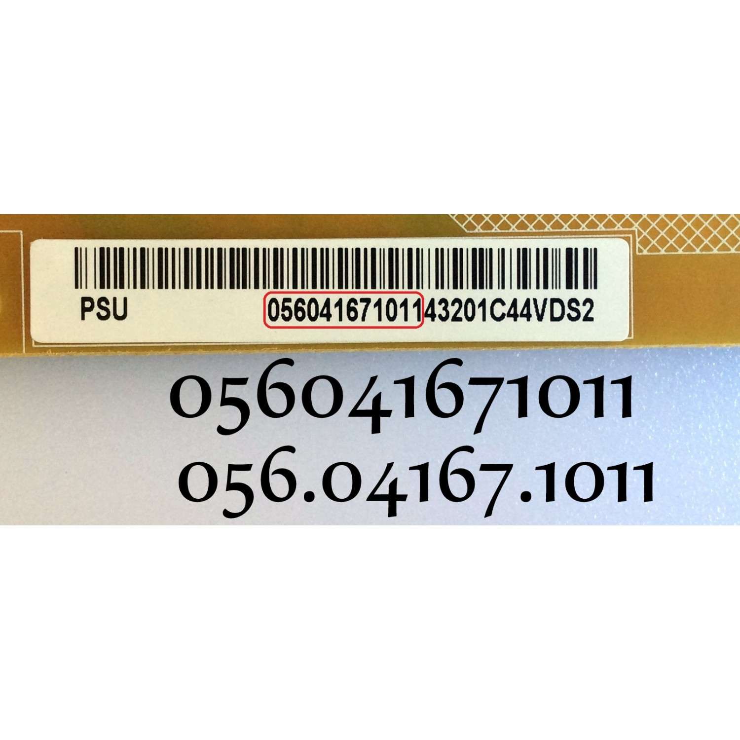 FUENTE DE PODER PARA TV VIZIO / NUMERO DE PARTE 056.04167.1011 / 056041671011 / DPS-167DP-1 A / 2950339202 / SUSTITUTAS 056041670001 / 056041671051 / 056041671061 / 056041671071 / PANEL L55FHD-V3-C / L55FHD-V2-C / MODELOS M552I-B2 / E550I-B2 / E550I-B2E - Imagen 4