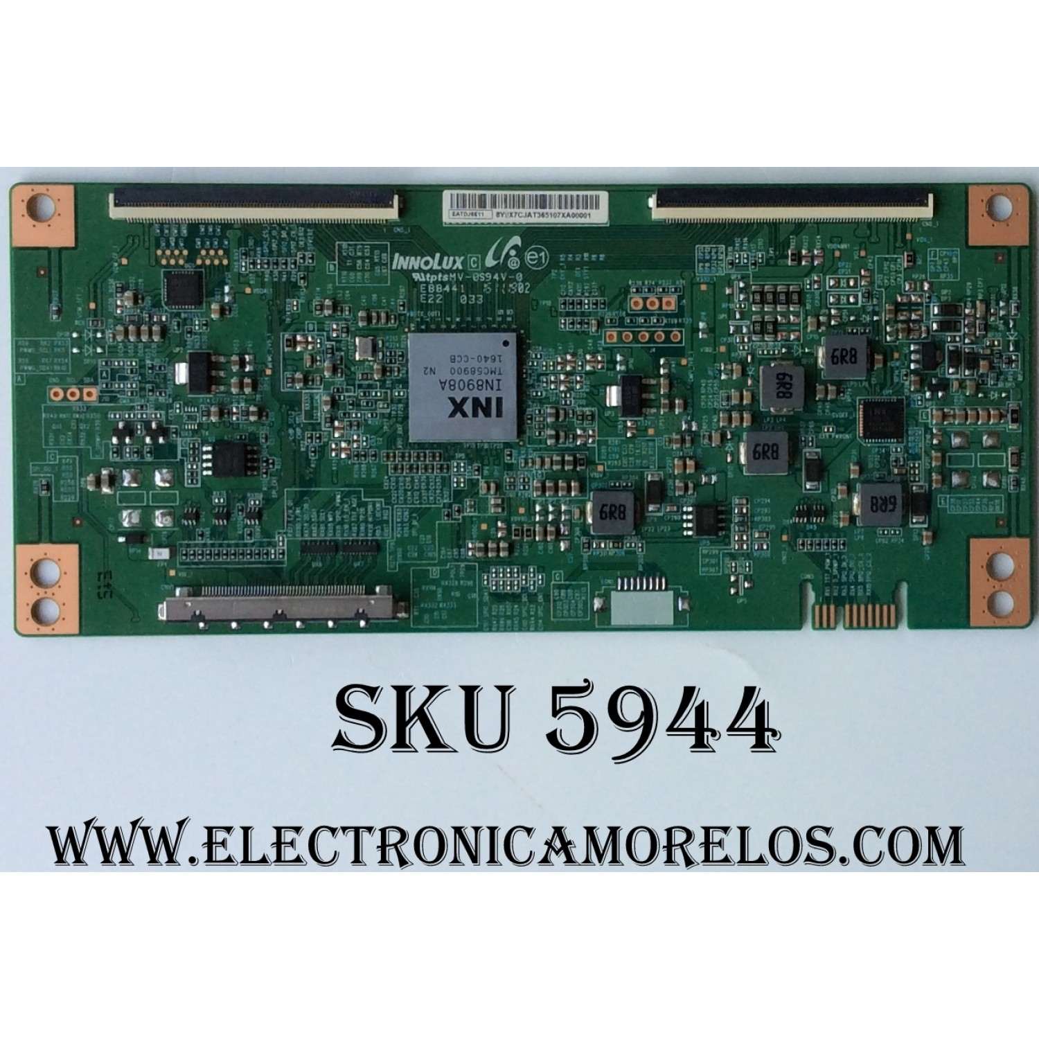T-CON / PHILIPS EATDJ6E11 / E88441 / PANEL HD500K3U02-T1\F1\S0\GM\ROH / DISPLAY V500DJ6-QE1 / MODELOS 50PFL5601 / F7 DS2 / 50PFL5601 / F7 DS1 / 50PFL5601 / F7 DS1 / 50PFL5922 / 50PFL5601 / 50PFL5602 / F7 A DS2 / 50PFL5601 / F7 B DS3 / 50H6D