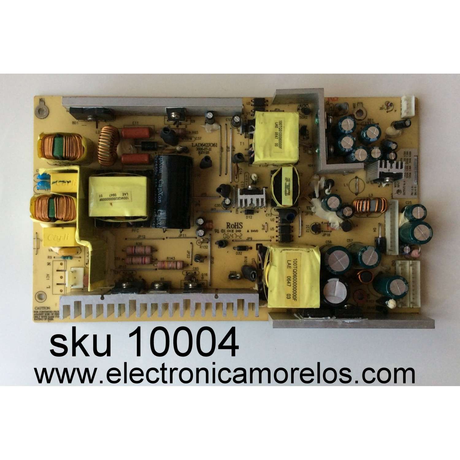 MAIN PARA TV TCL / NUMERO DE PARTE 08-RT3011-MA200AA / 40-RT73M1-MAE2HG / 11602-500171 / 08-RT73011-MA300AA / V8-RT73K01-LF1V0115 / PANEL LVU550NDHL CD9W08 / DISPLAY ST5461D11-9 VER.2.1 / MODELO 55R635	