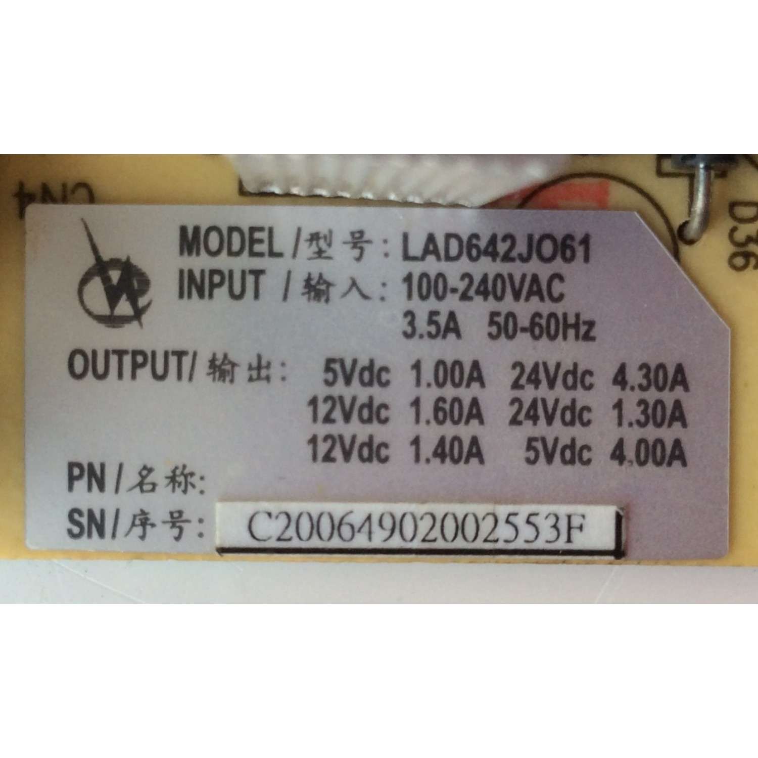 MAIN PARA TV TCL / NUMERO DE PARTE 08-RT3011-MA200AA / 40-RT73M1-MAE2HG / 11602-500171 / 08-RT73011-MA300AA / V8-RT73K01-LF1V0115 / PANEL LVU550NDHL CD9W08 / DISPLAY ST5461D11-9 VER.2.1 / MODELO 55R635	 - Imagen 2