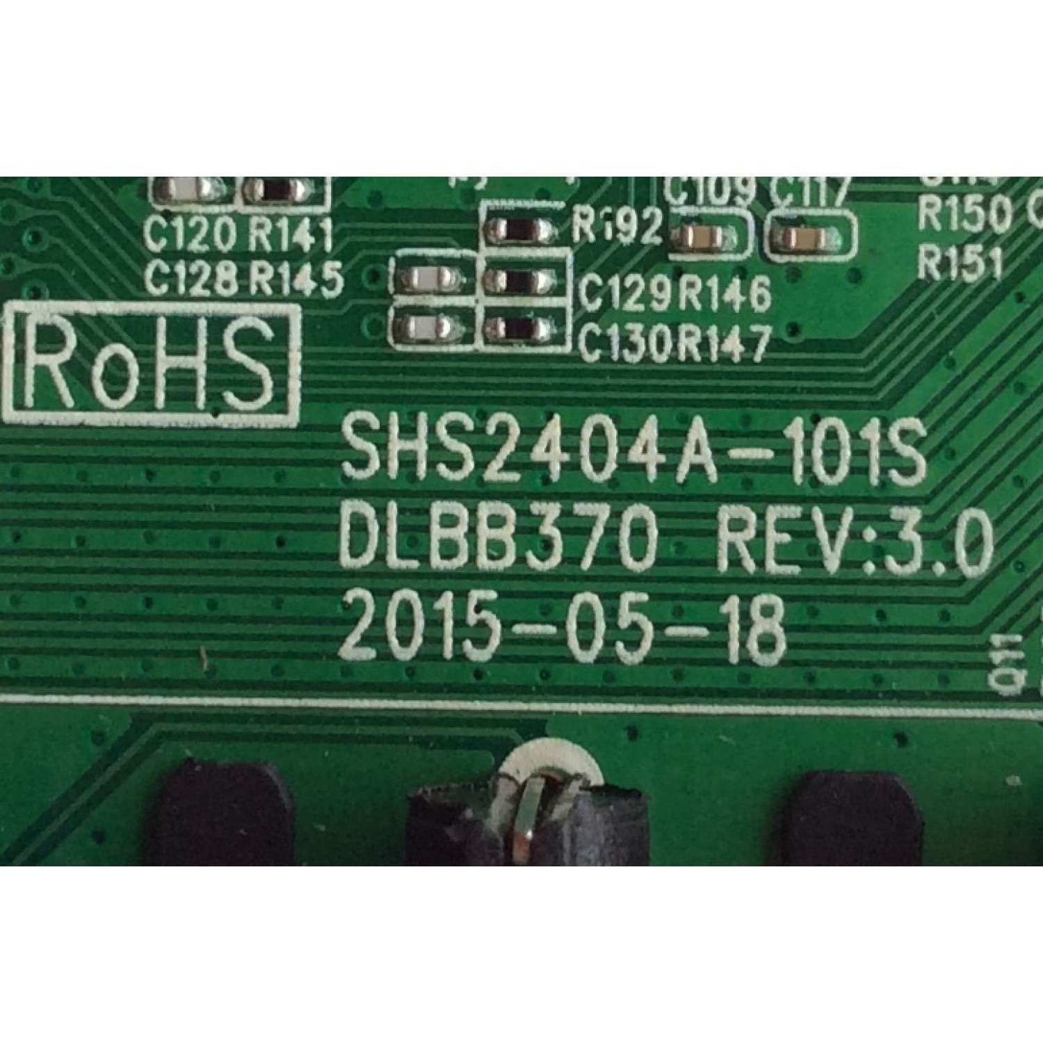 MAIN FUENTE PARA TV. TCL NUMERO DE PARTE  S11141496 / IFE121754A / 02-SHY06G-SCLA02 / V8-A306GC0-LF1V002 / T8-20LAZA-MA2 / 40-DB3703-SHXX3Q / SHS2404A-101S / DLBB370 / 40-DB3703-SHXX3Q	 - Imagen 3
