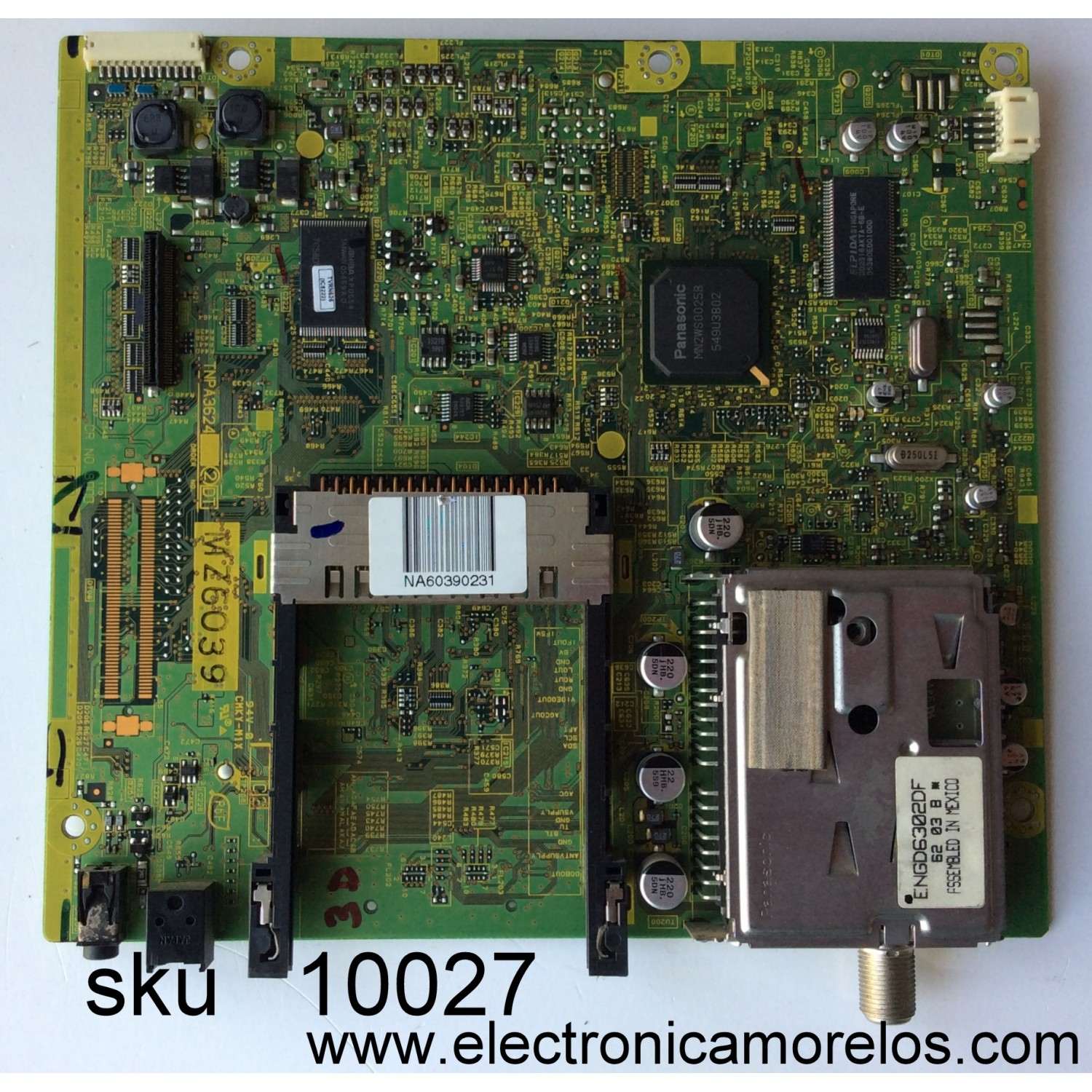 MAIN PARA MONITOR DELL / NUMERO DE PARTE GQJCB0DL001 / 715GA374-M0E-B00-0H5I / NUMERO DE PANEL TPM315WQ1 / MODELO S3220DGFC