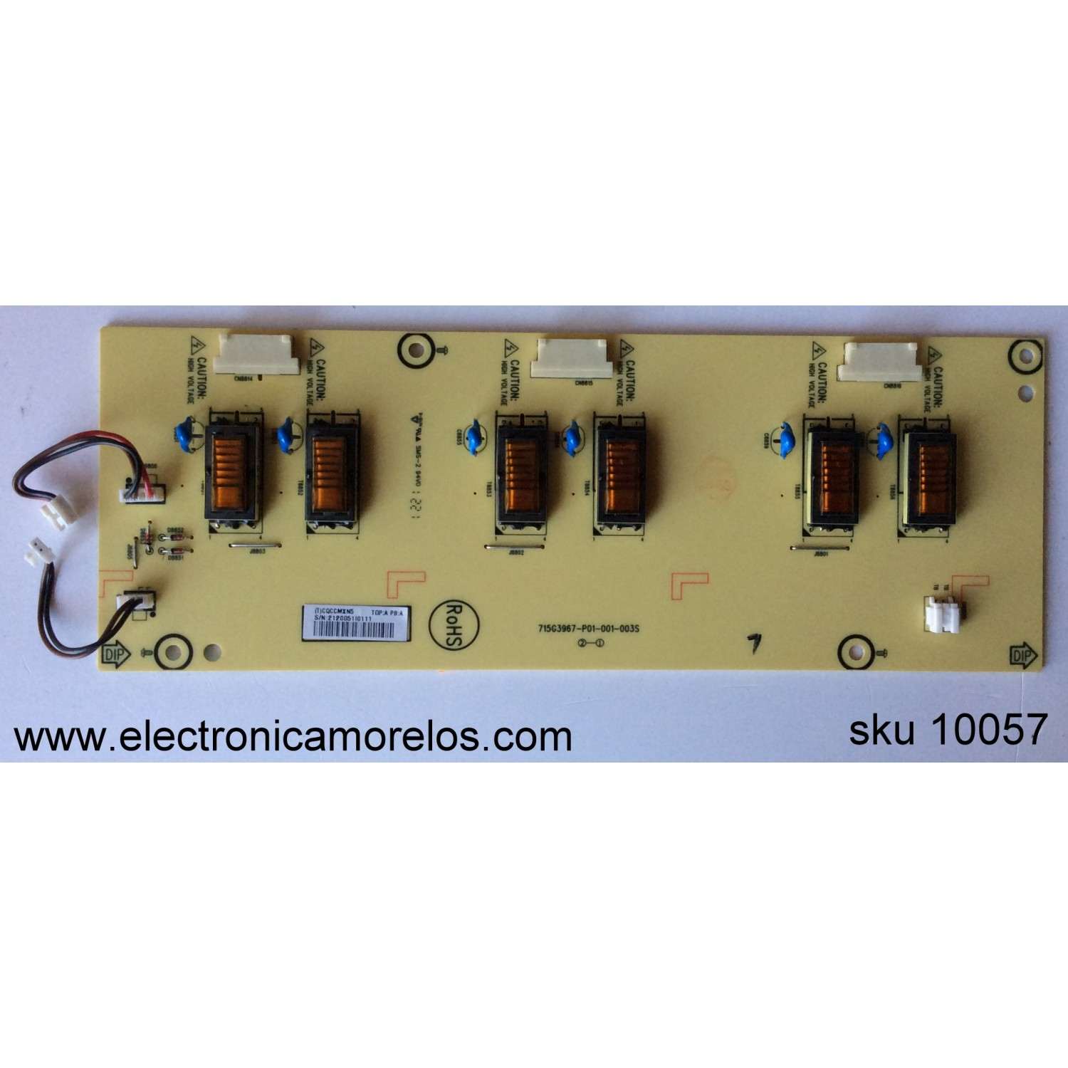 KIT DE BOCINAS PARA TV SAMSUNG / NUMERO DE PARTE BN96-21669B / 6Ω 10W / K65G24SJ66 / PANEL CY-DF400BGLV8H / MODELO UN40H5201AFXZA VF12 / UN46EH5000FXZA UD03