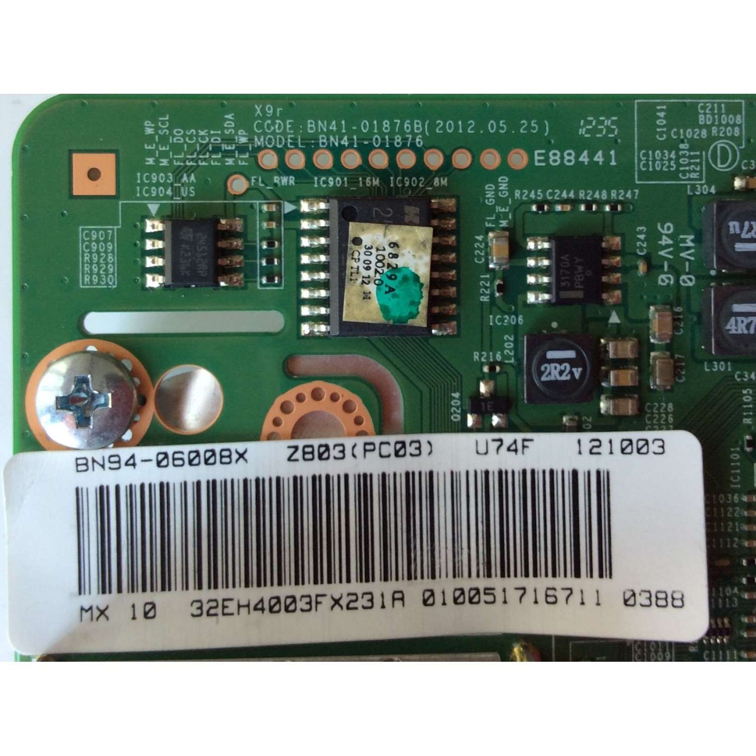 MAIN / SAMSUNG BN96-06008X / BN97-05375B / BN41-01876B / MODELO UN32EH4003VXZA DH01 / PANEL DE320AGH-C1	 - Imagen 2