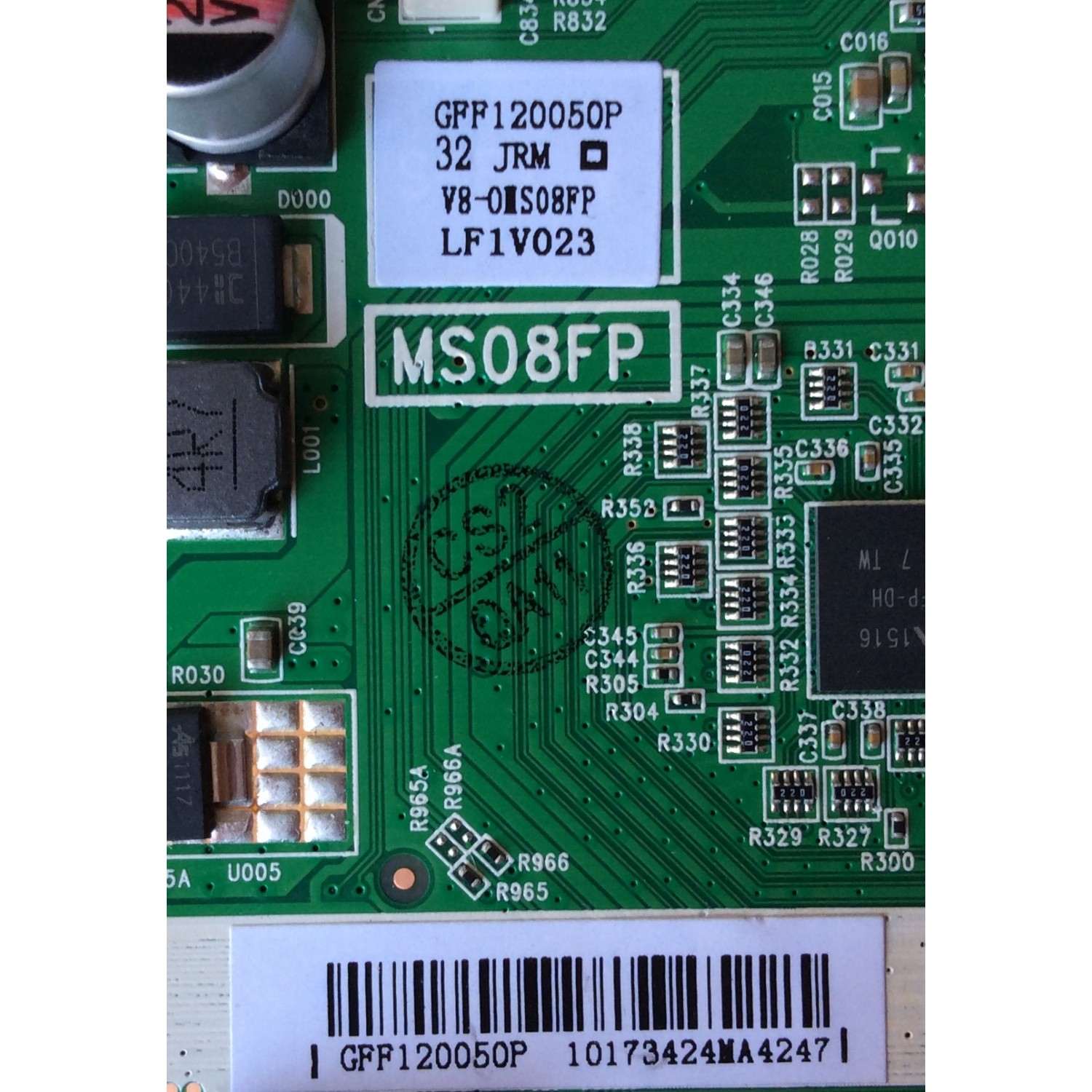 MAIN  FUENTE COMBO PARA TV TCL / NUMERO DE PARTE  V8-0IS08FP-LF1V023 / 40-MS08FP-MAC2HG / V8-OMS08FP-LF1V023 / MS08FP  - Imagen 2