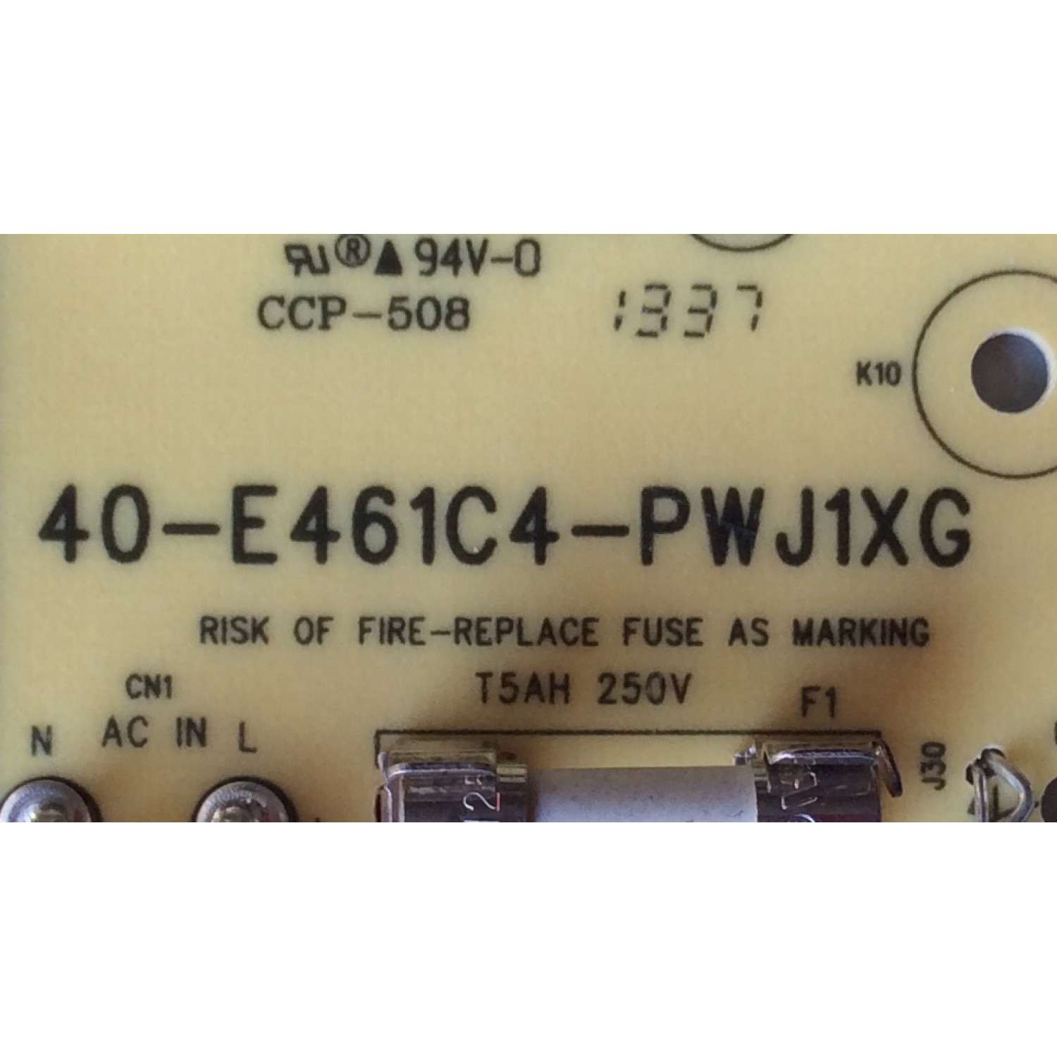 FUENTE DE PODER PARA TV TCL 81-PE461C4-PL290AB / PE461C4 / 40-E461C4-PWJ1XG MODELO LE50UHDE5691TBAA - Imagen 3
