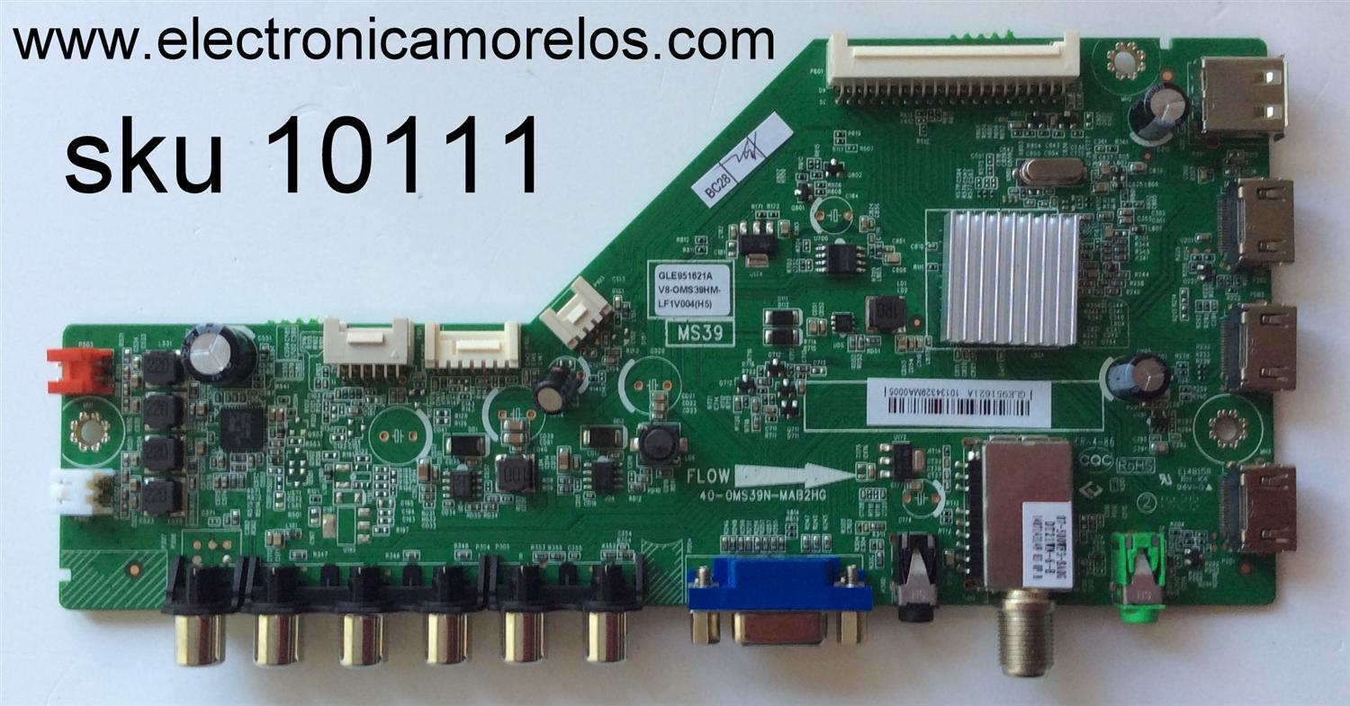 MAIN / TCL GLE951621A / V8-OMS39HM-LF1V004 / 40-0MS39N-MAB2HG / V8-0MS39HM-LF1V004(H5) / MS39	