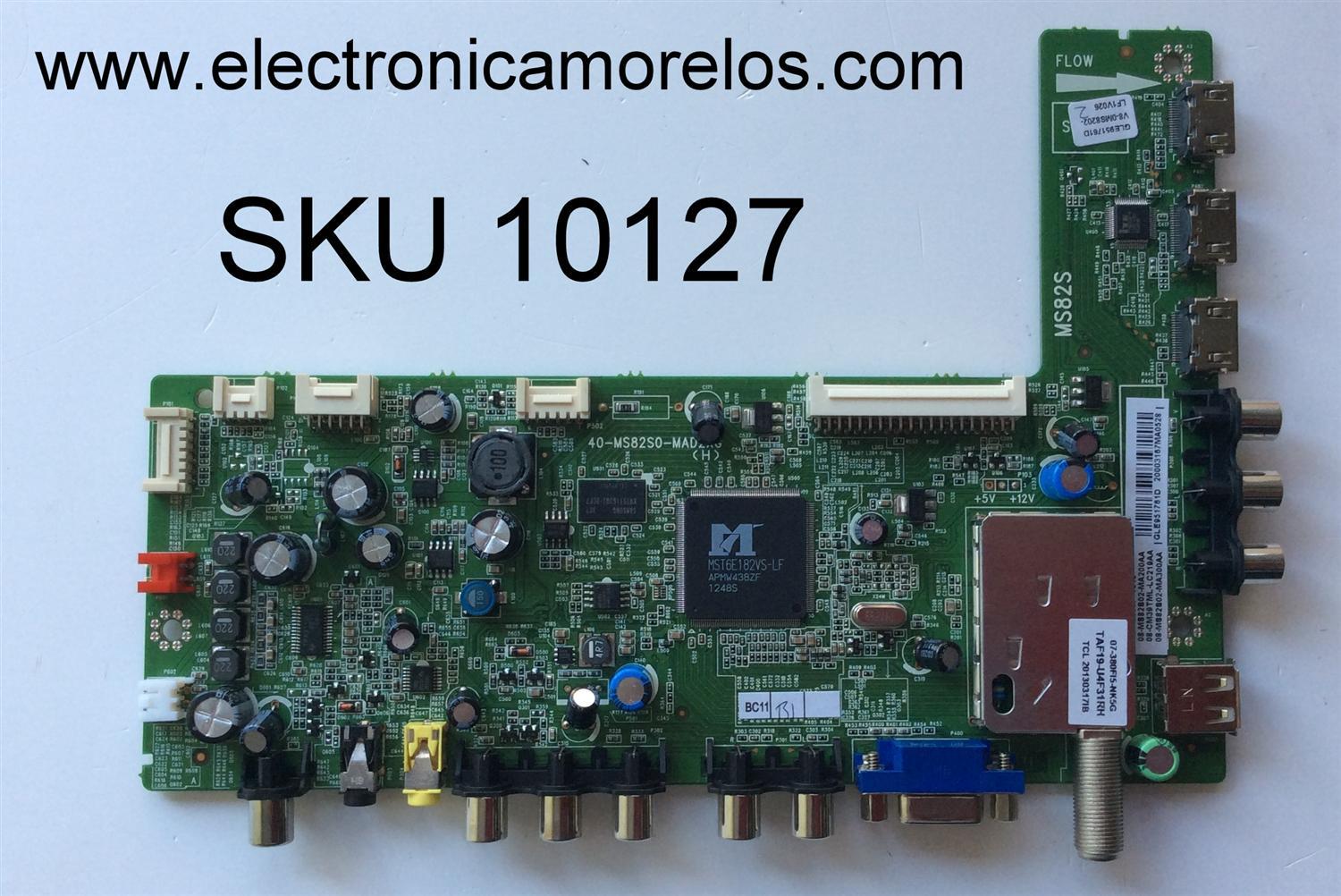 MAIN / TCL 08-CM39TML-LC219AA / 08-MS82S02-MA200AA / 08-MS2S02-MA300AA / GLE951761D / V8-0MS8202-LF1V026 / 40-MS82S0-MAD2XG(H) / V8-OMS8202-LF1V026 / MS82S	