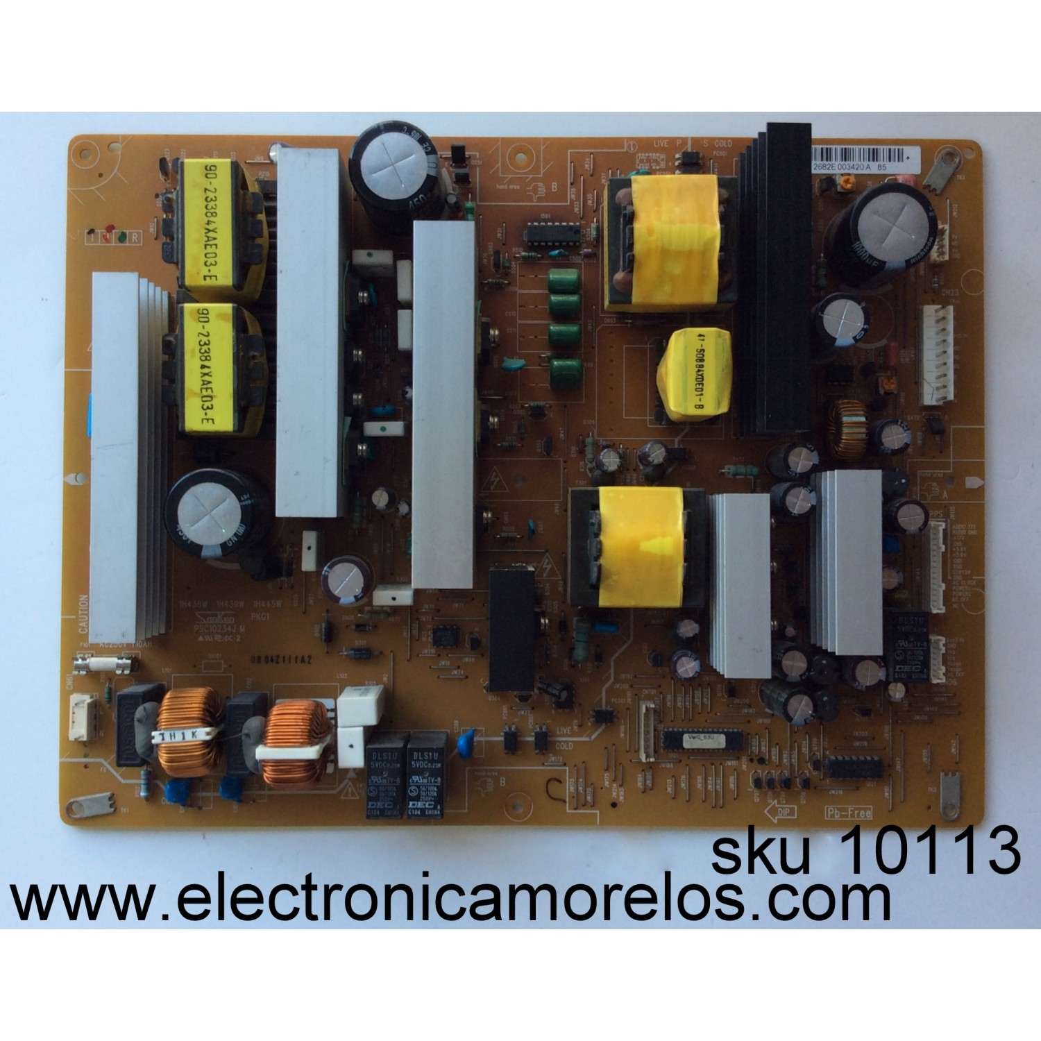 MAIN PARA MONITOR HP / NUMERO DE PARTE QECBOHP0150 / 715G7083-M01-000-0H4I /NUMERO DE PANEL LM270WF5 (S2)(F2) / MODELO HP27XW