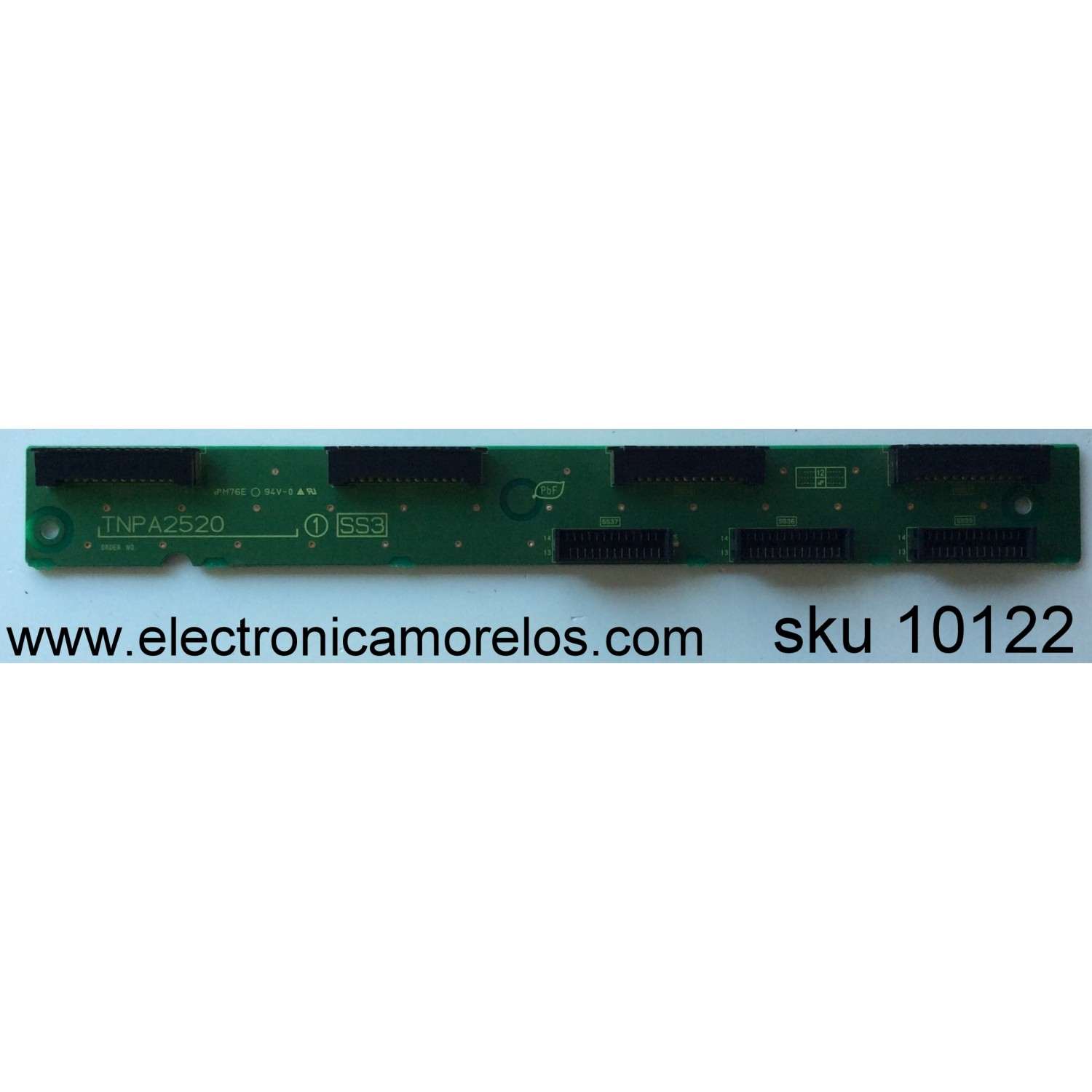 T-CON PARA TV SAMSUNG / NUMERO DE PARTE 35-D041565 / FRC_TCON_CMO_55PIN / M$35-D041565-L$QP39361001OR / DISPLAY V400H1-LH3 REV C1 / MODELO LN40B630NFXZA 	