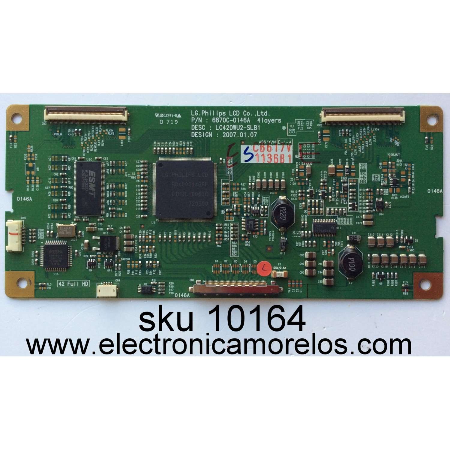 MAIN PARA MONITOR HP / NUMERO DE PARTE 352443020150 / R017122810742 / R352443020150 / MODELO M24f