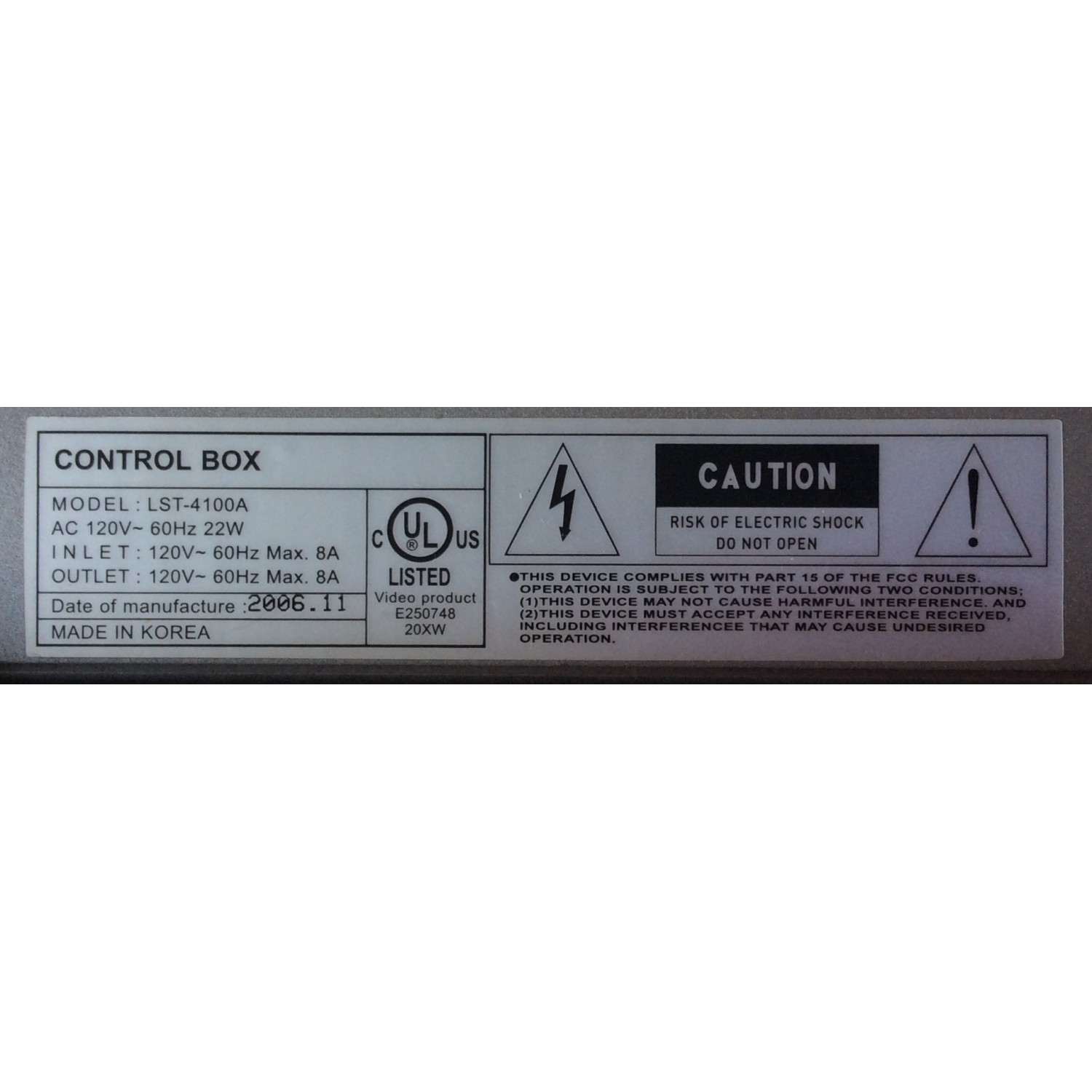 MODULO DE VIDEO COMPLETO / LG LST-4100A / A6B124132 / MODELO 3141TZZ172A	 - Imagen 3