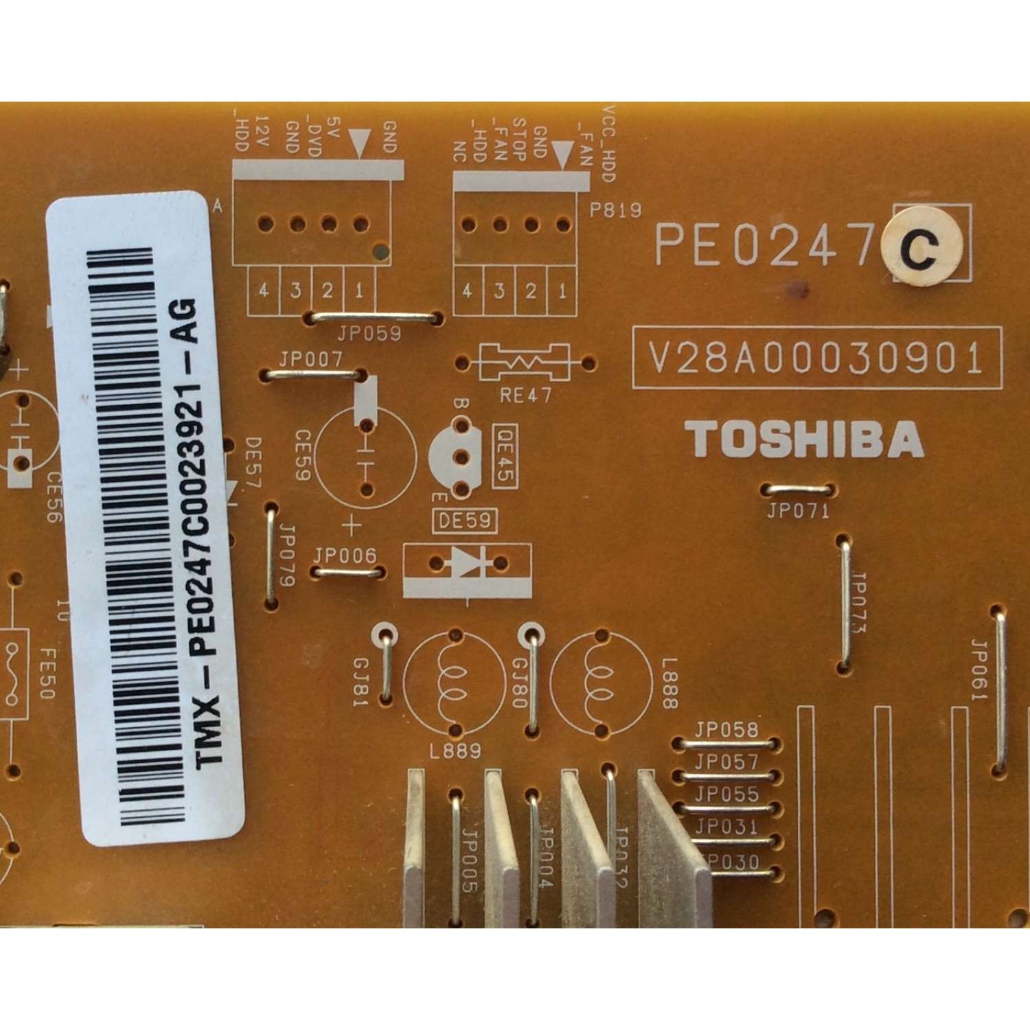 MAIN PARA TV TCL / NUMERO DE PARTE SVSRT73003-MA200AA / 40-RT73H1-MAA2HG / V8-RT73K01-LF1V1453 / PANEL LVU650NEBL CD9W10 / DISPLAY ST6451D02-G VER.2.1 / MODELO 65S525	 - Imagen 3