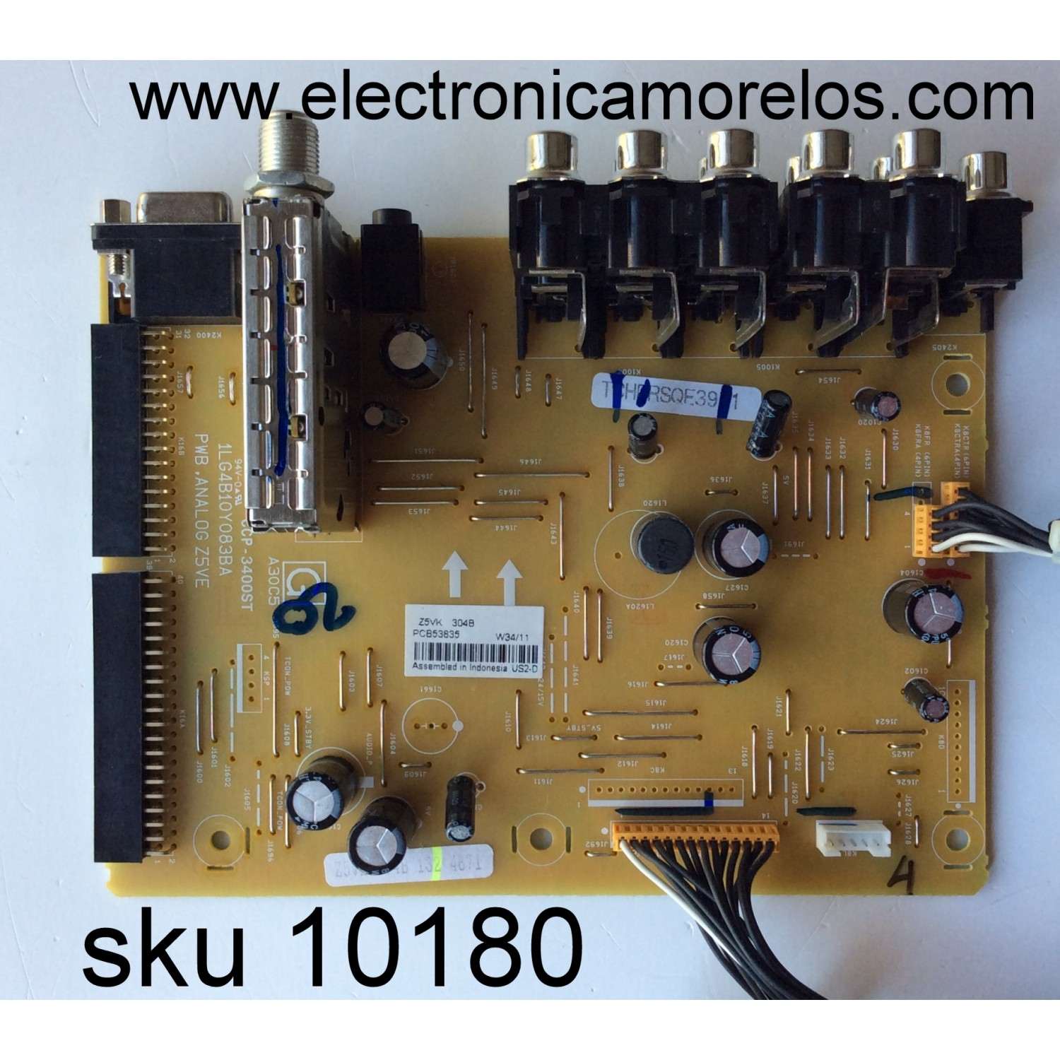 FUENTE PARA MONITOR DELL / NUMERO DE PARTE 792791400500R / 492401400100H / MODELO P2210 22''