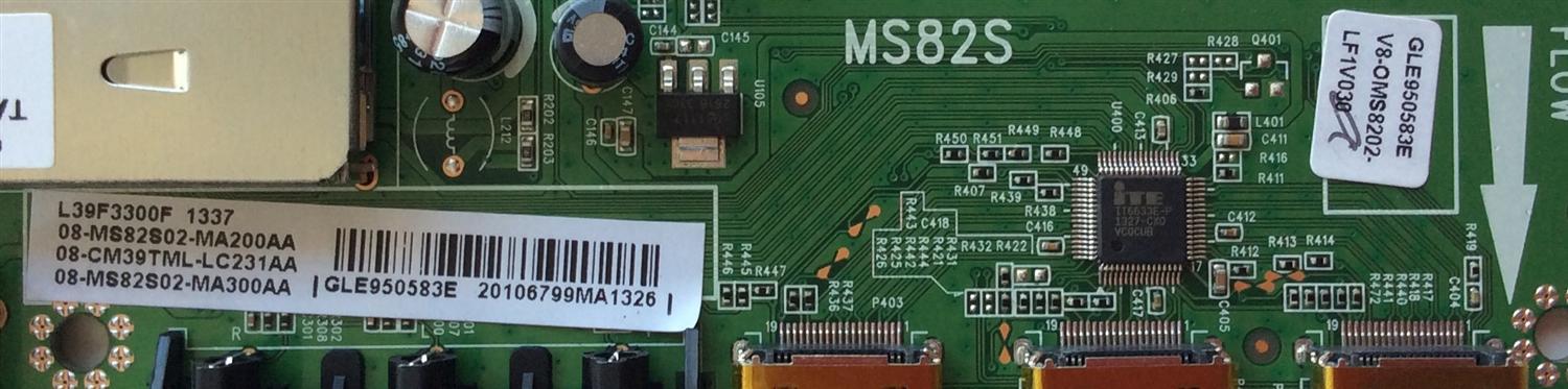 MAIN / TCL GLE950583E / V8-OMS8202-LF1V038 / 08-MS82S02-MA200AA / 08-CM39TML-LC231AA / 08-MS82S02-MA300AA / 40-MS82S0-MAD2XG / MS825	 - Imagen 2