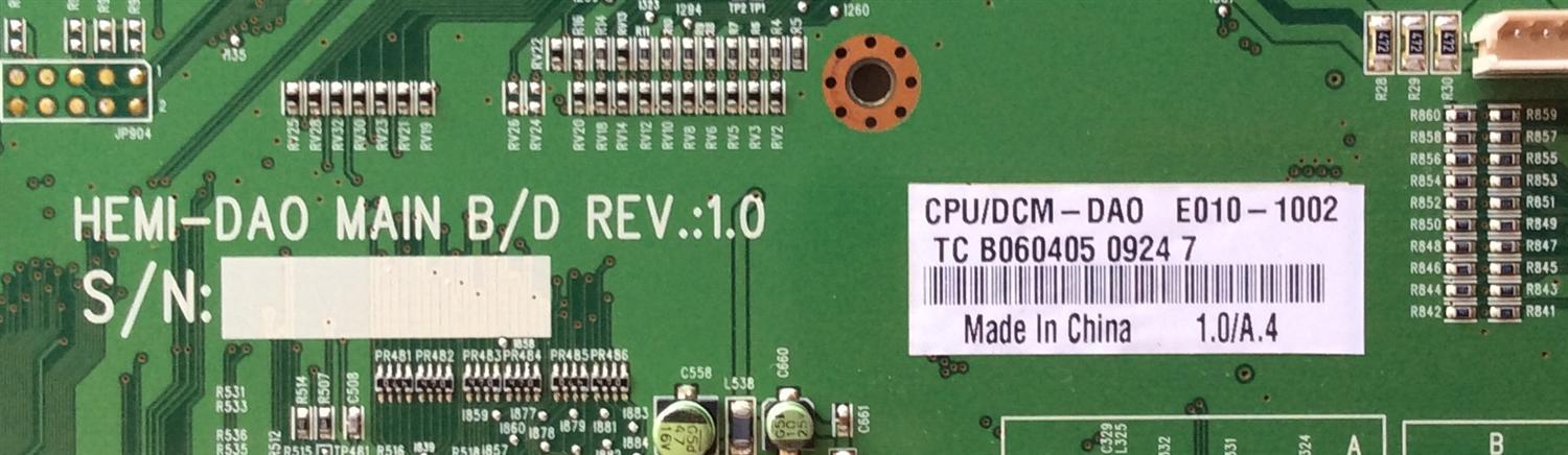 MAIN / DELL 01004-3190 / E010-1002 / MODELO W3706MC / PANEL LC370WX1(SL)(01)	 - Imagen 2
