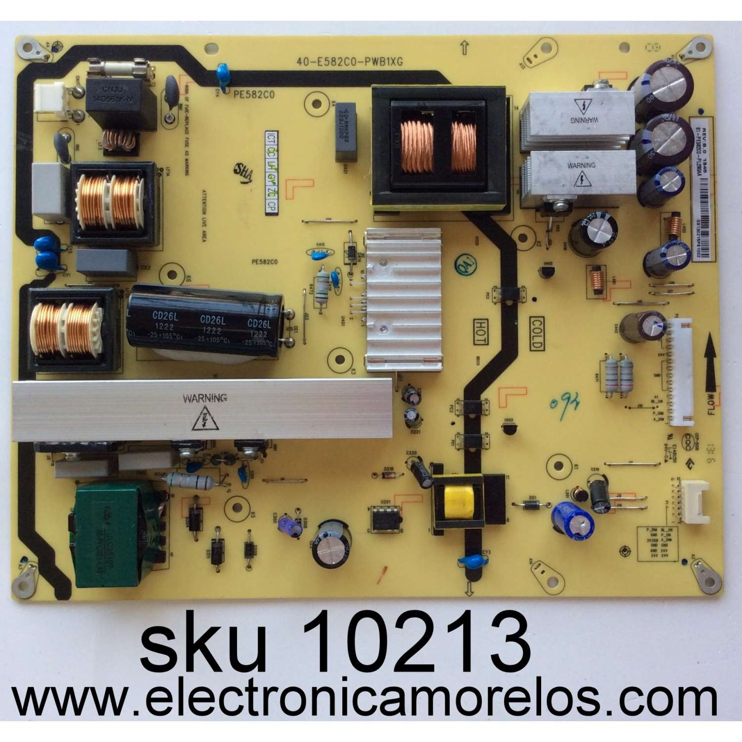 T-CON PARA TV RCA / NUMERO DE PARTE DCB-BDU268B_01 / AE0140949 / HV550QUB-N5M / P2019967L599 / CF39(F6) 0280 089 / PANEL HV550QUB-N5M / DISPLAY HV550QUB-N5M / MODELO RTU5540-B	