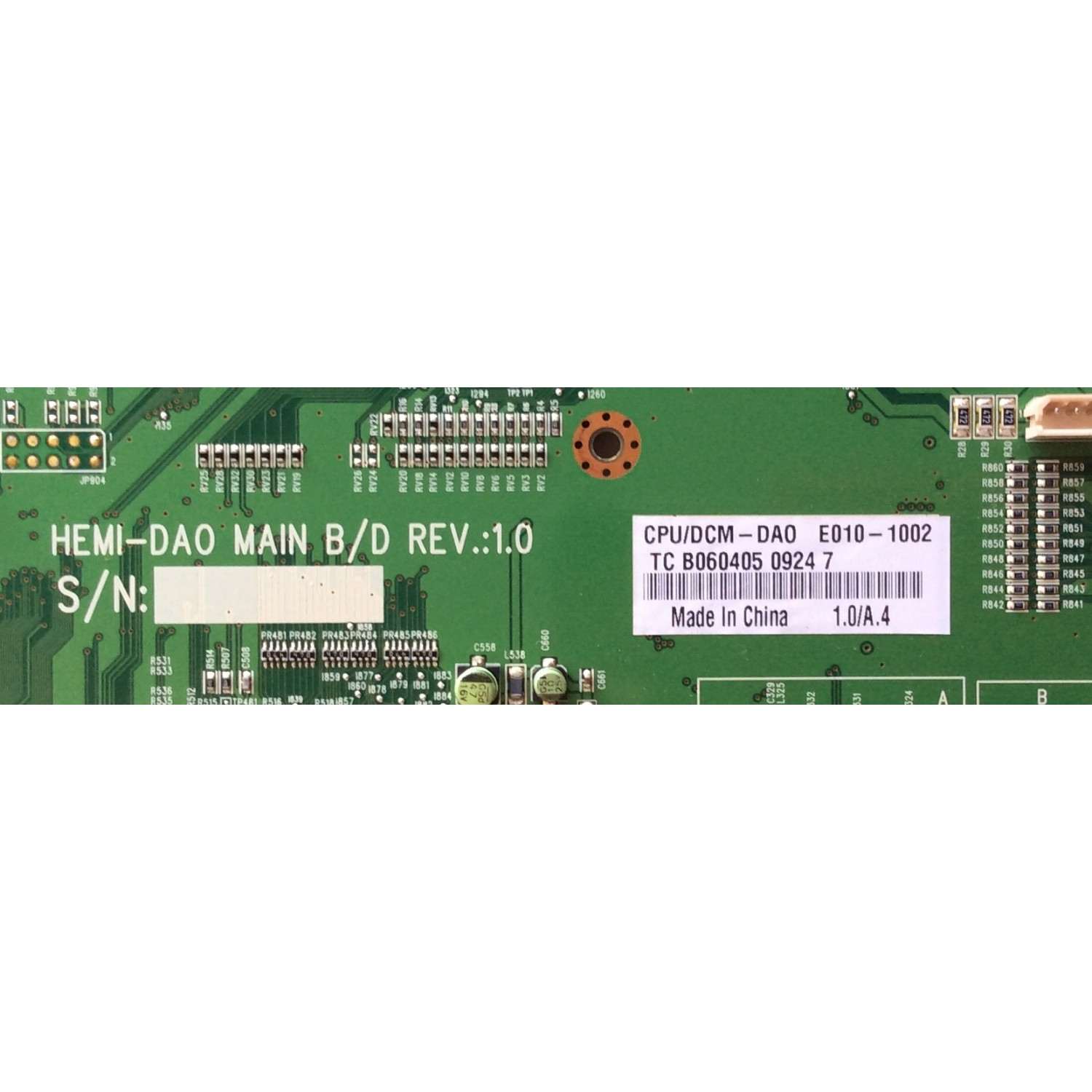 MAIN / DELL 01004-3190 / E010-1002 / MODELO W3706MC / PANEL LC370WX1(SL)(01)	 - Imagen 2