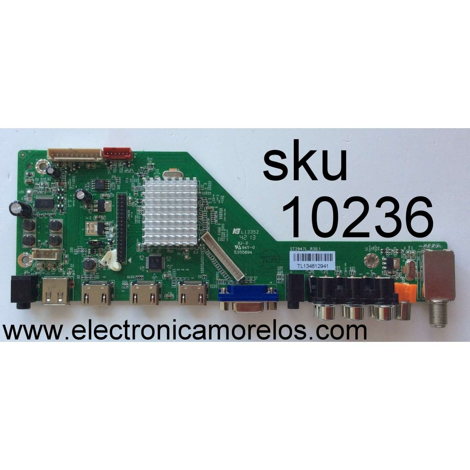 MAIN / ELEMENT SY13378 / SPUD1-13110307 / ST2947L_R30.1 / SY13378 / SY13378-7 / MODELO ELCFW329 / PANEL T320B6-P01-C06(VER.E6)	