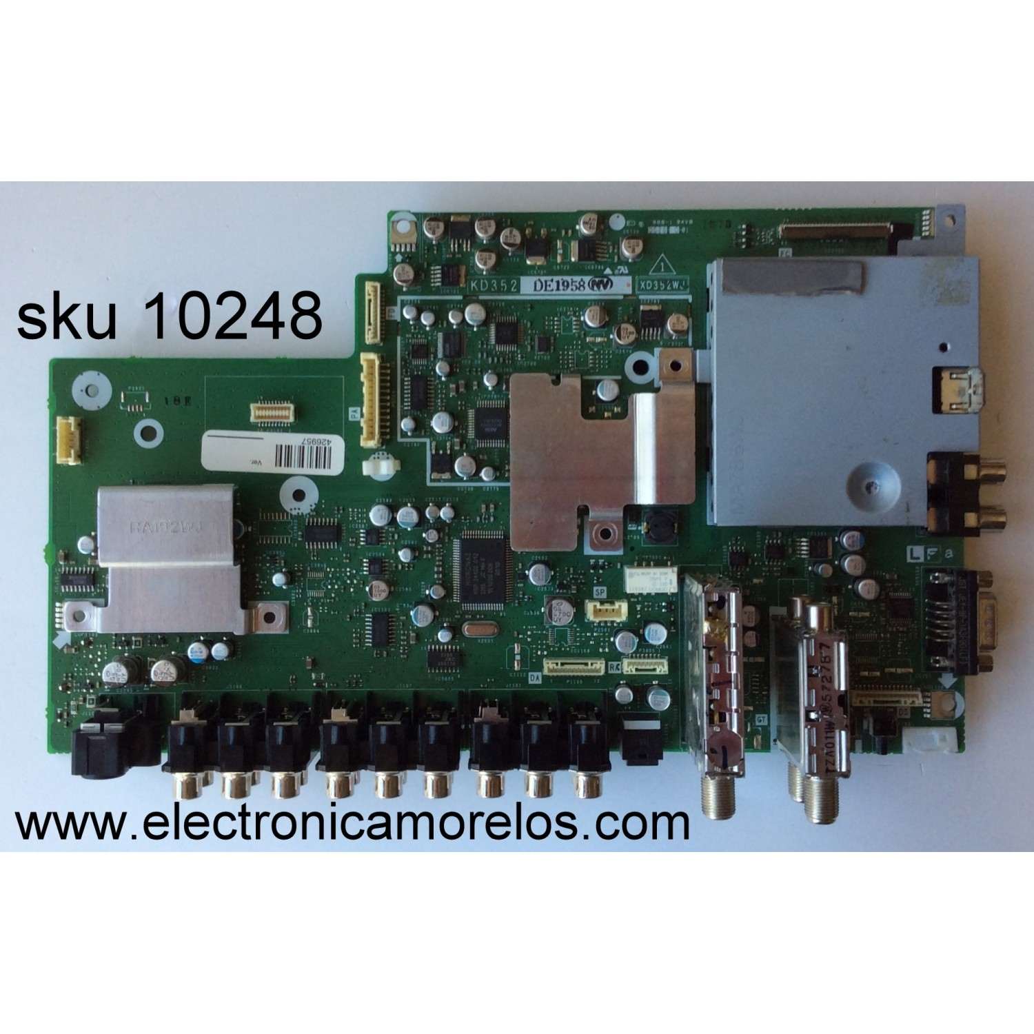 T-CON  ORIGINAL PARA TV LG / NUMERO DE PARTE 6894F / 6871L-6894F / 6870C-0908A / LE650PQL(HQ)(D1) / PANEL AC650AQL CQA1_RS / MODELO OLED65C2PUA / OLED65C3AUA