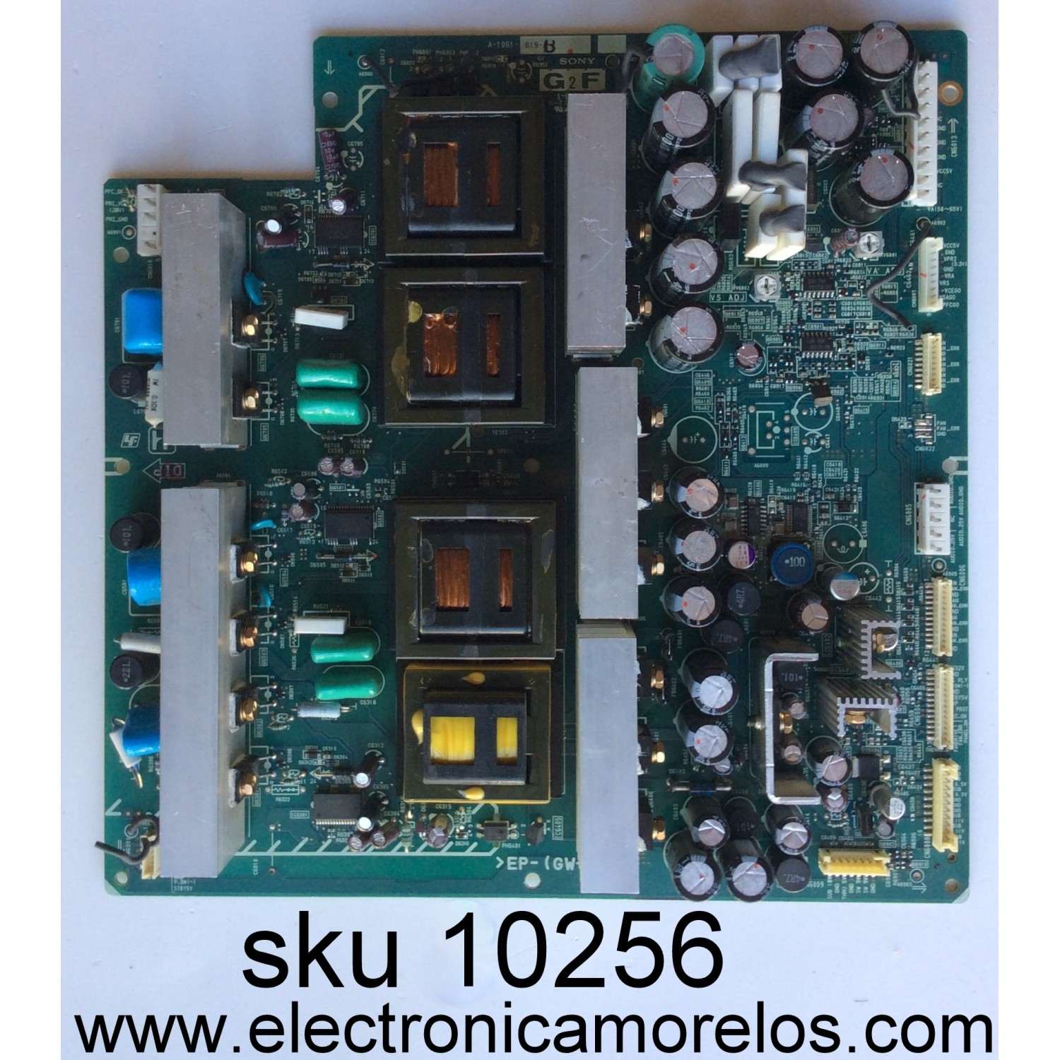 ADAPTADOR DE CORRIENTE SONY / NUMERO DE PARTE ACDP-120D01 / 149349021 / INPUT 100 V - 240 V 1.4A 50/60 HZ / OUTPUT 19.5 V 6.2A	