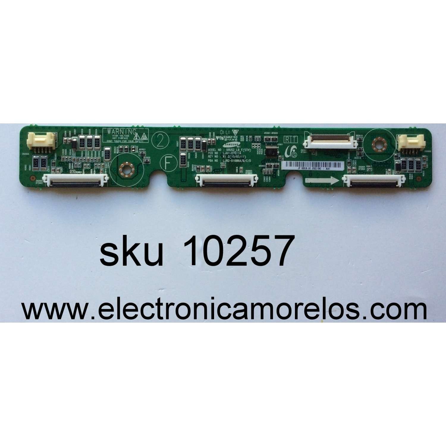 MAIN PARA TV LG / NUMERO DE PARTE EBR37684601 / EAX69905201(1.0) / 2GEBR010008K / MODELO 50UR760H9UA	
