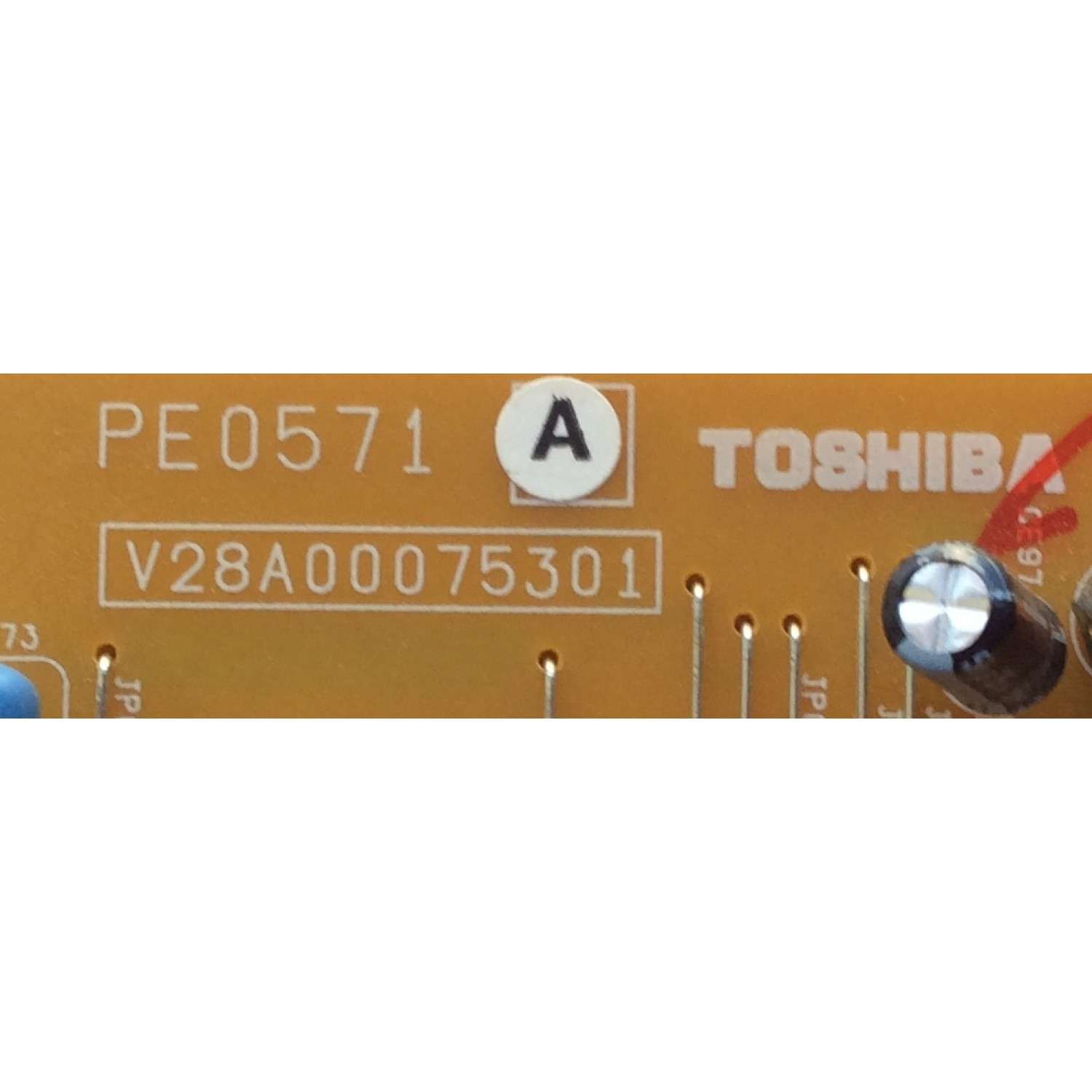TARJETA LOW B / TOSHIBA PE0571 A / V28A00075301 / MODELO 40XF550U	 - Imagen 3