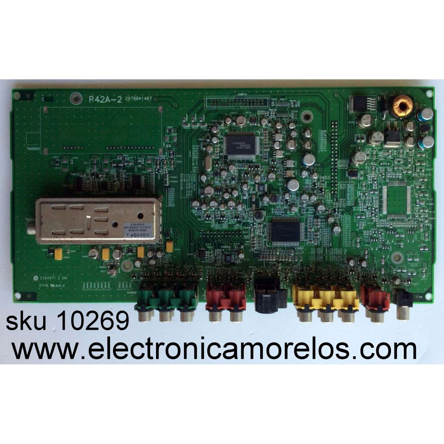 FUENTE DE PODER PARA TV TCL / NUMERO DE PARTE 30805-000107 / 40-P60XWH-PWA2LG / 11602-500235 / PW*20330239 / 20220122 / PANEL LVU980NDJL CD9W02 V1 / DISPLAY ST9751D01-2 VER.2.1 / MODELO 98R754	