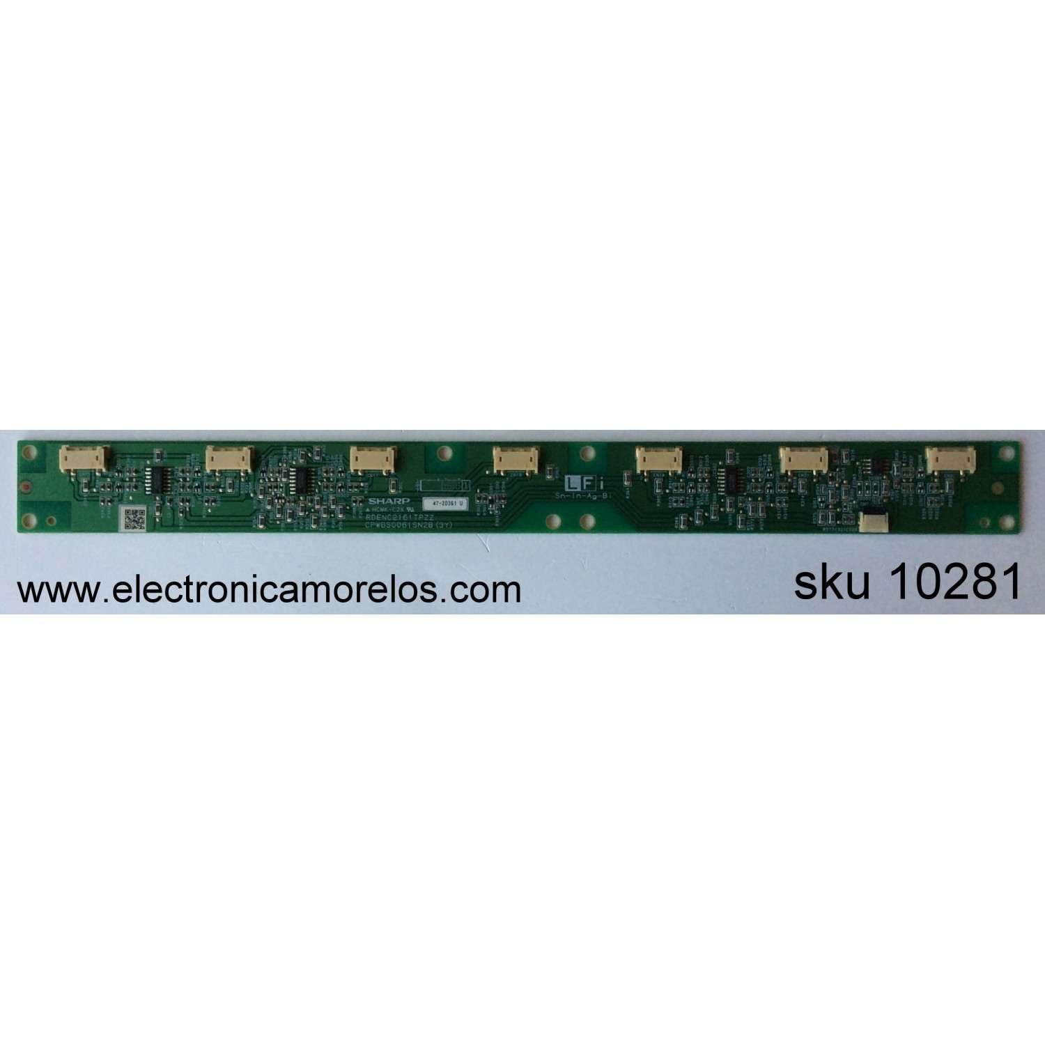 LED DRIVER PARA TV SONY BRAVIA / NUMERO DE PARTE C00002000 / 21LD128A1 REV:1.0 / YK1102203A / DISPLAY VA00DK1-QS1 REV.S1 / MODELO XR-100X92 / XR100X92